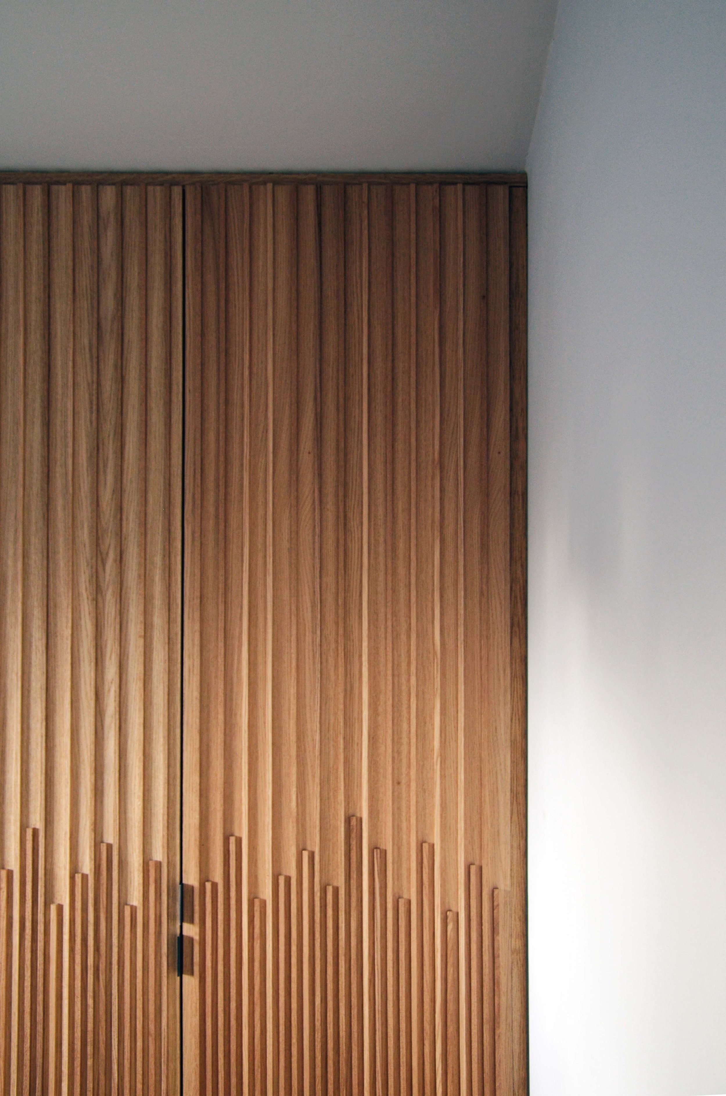 Kleerkast in multiplex eik