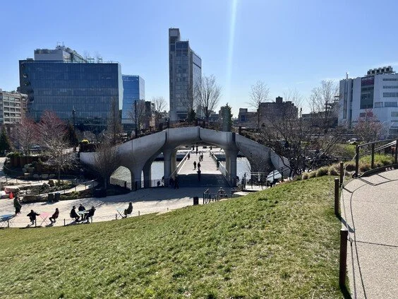 Geek out on detailing at Little Island