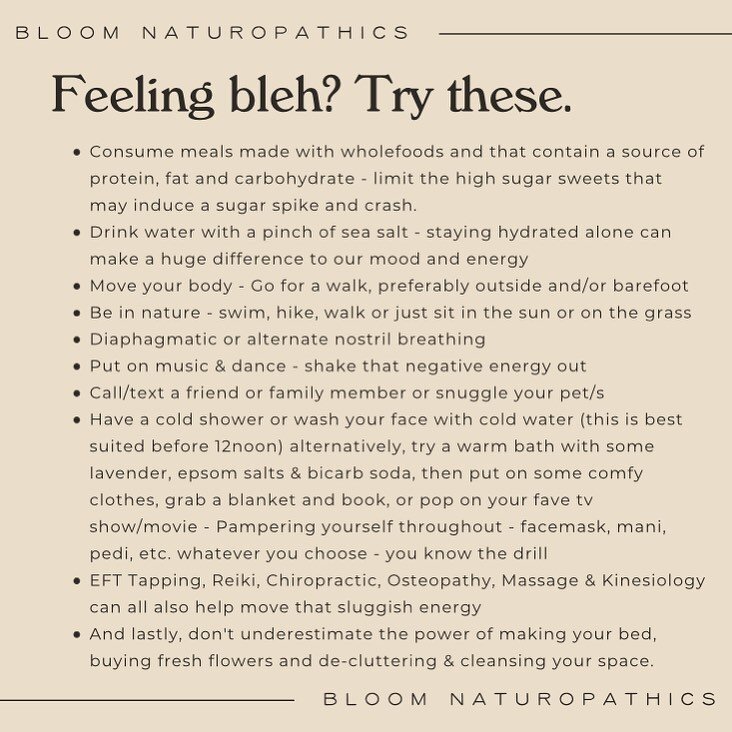 Know the feeling? Me too. We&rsquo;re human, it happens - you&rsquo;re allowed to step back and take a day to recoup - Just make sure you get back on the bandwagon, and reassess when this feeling starts to happen a bit too often. Here are some tips t