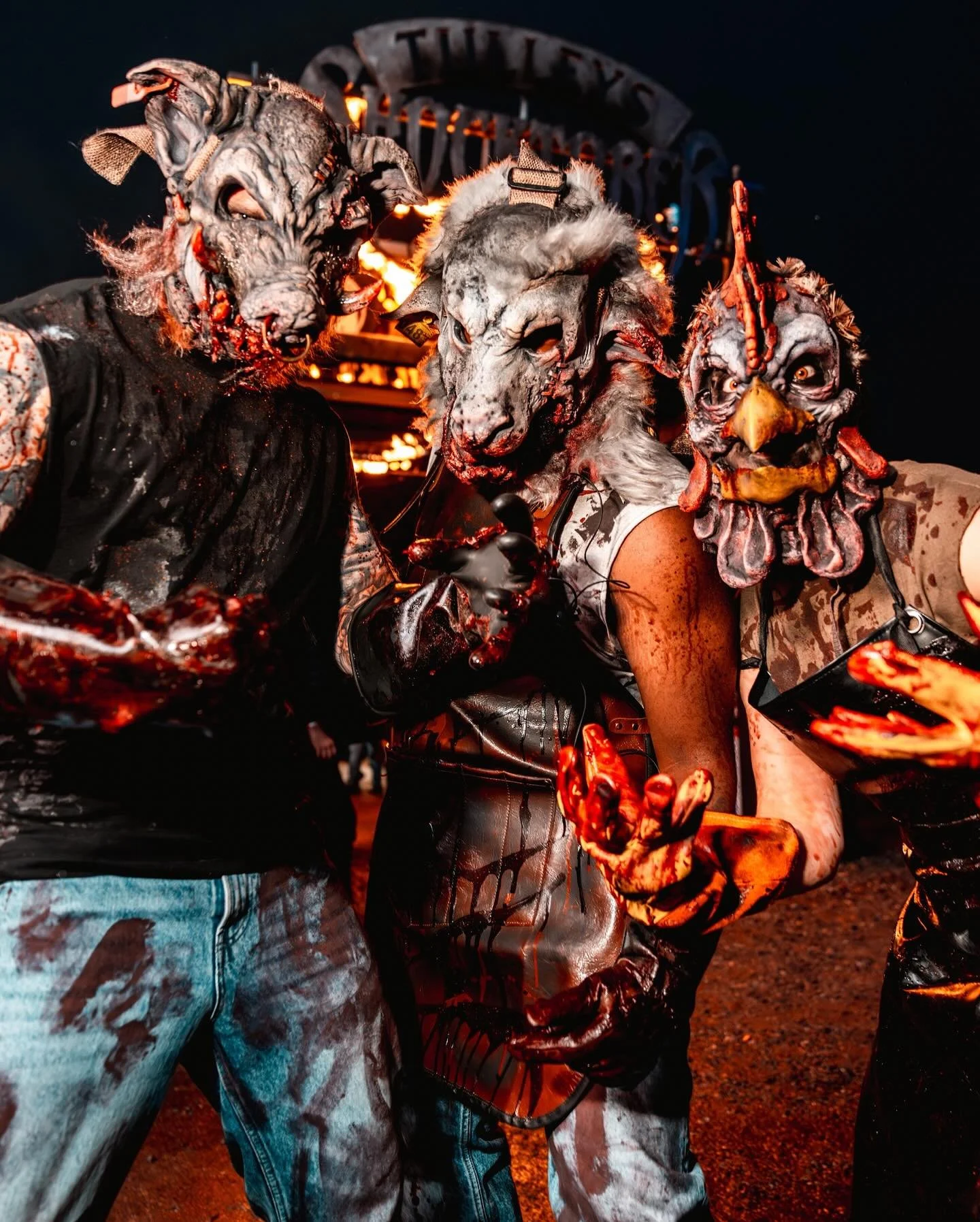 Spooky season is upon us 🎃. Here&rsquo;s how the opening night for @tulleys_shock went down 👻. #wedareyou