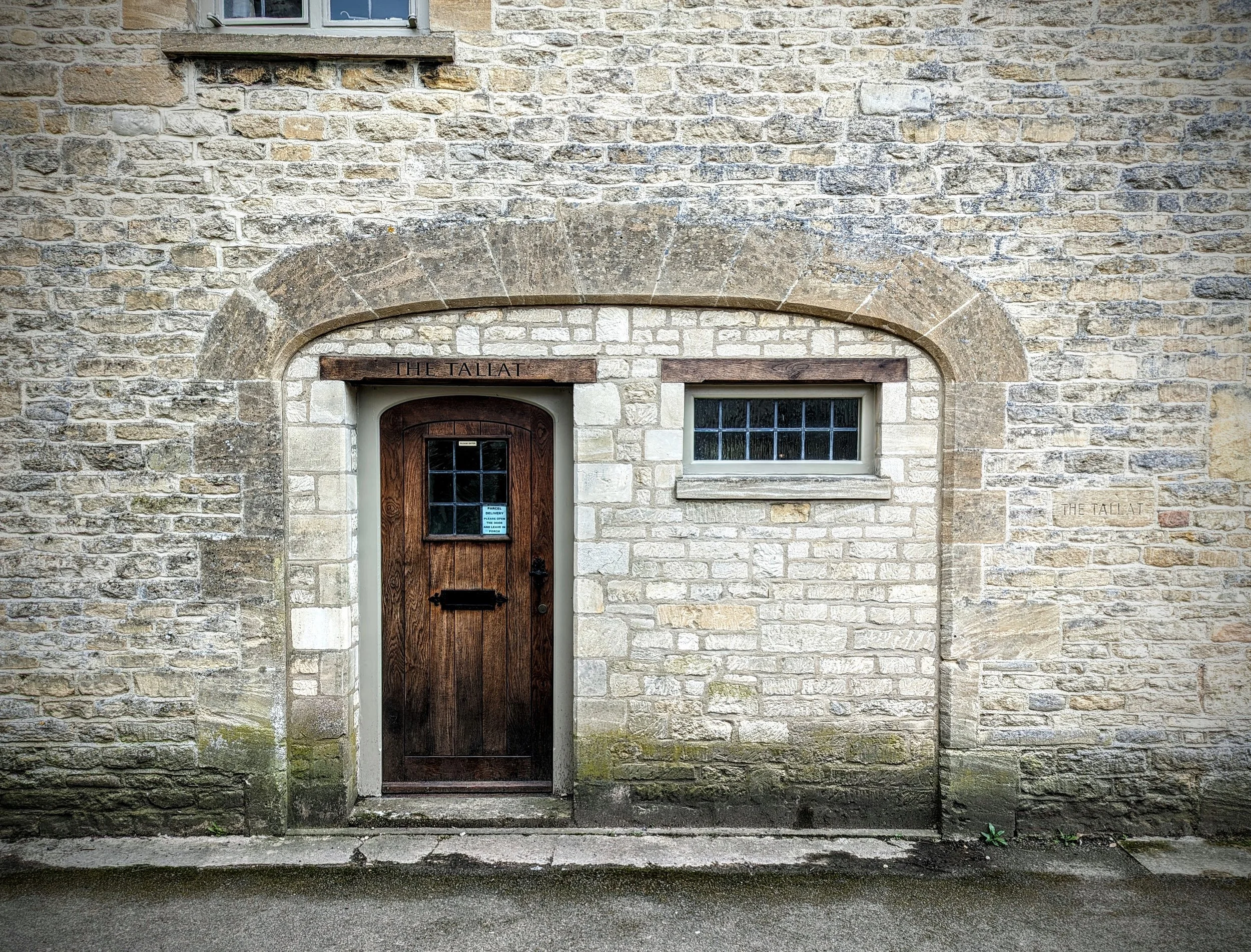 Northleach was an important stopping off point for the old coach routes so had an abundance of coach houses. This old coach entrance on Doctor's Lane was likely stabling for the Union Hotel around the corner