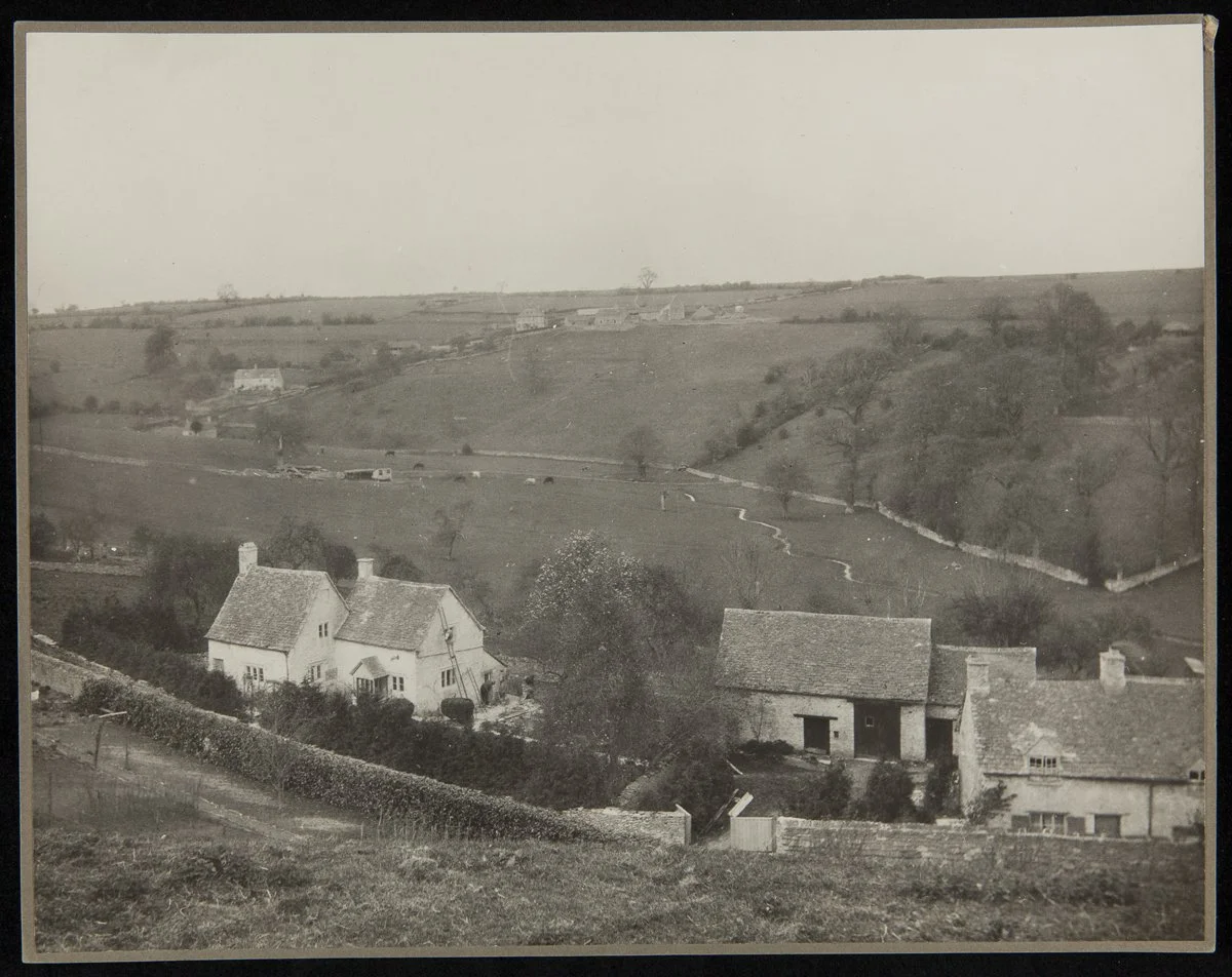 Rose Cottage in situ in Chedworth.