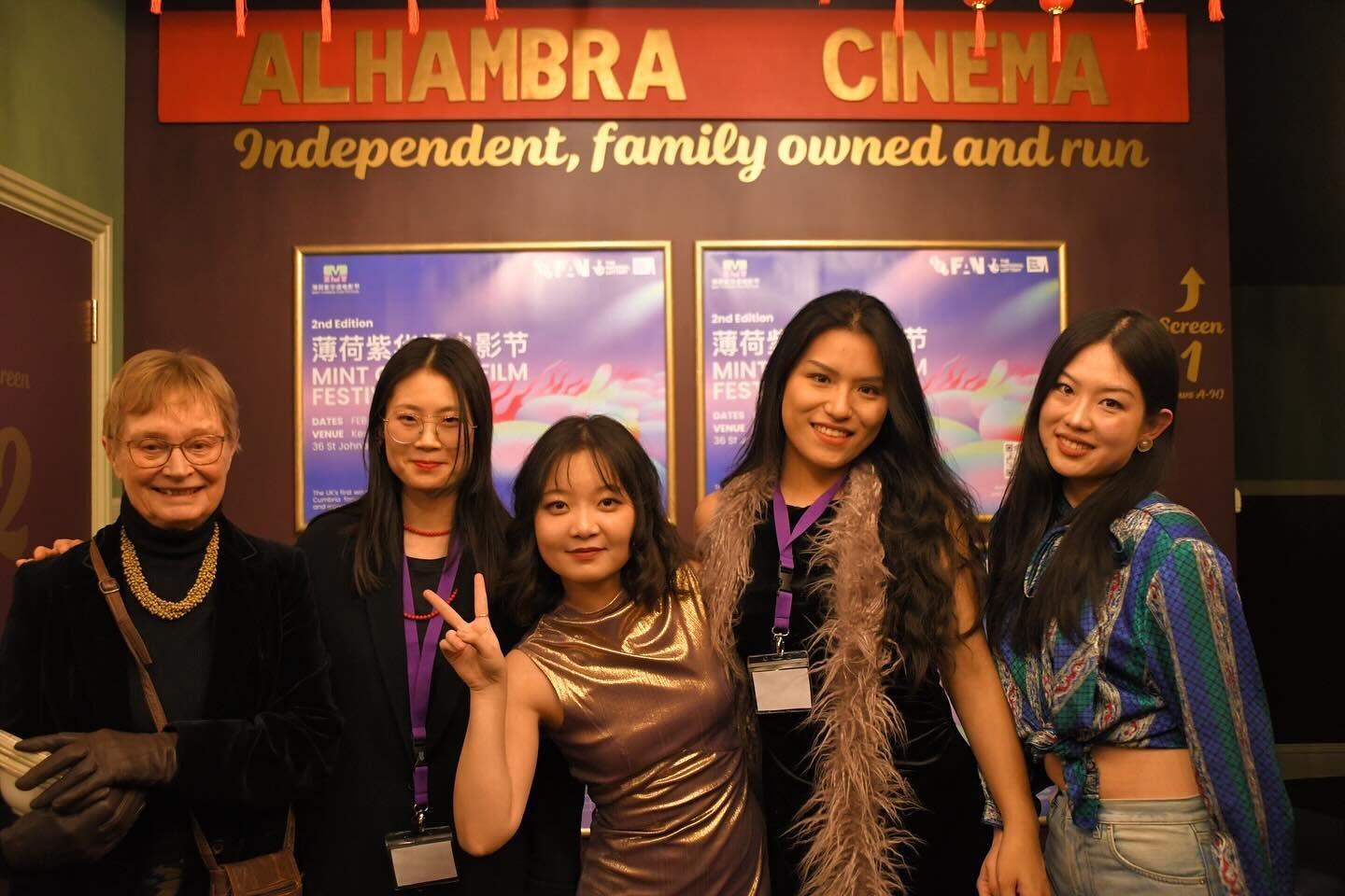 💚💜The 2nd Mint Chinese Film Festival is going on! 

🎥 We started with an amazing short film competition1. With the special drinking reception and the thrilling opening film of &ldquo;Millennium Mambo&rdquo;（2001）.

🥂 Thank you for joining us. We&