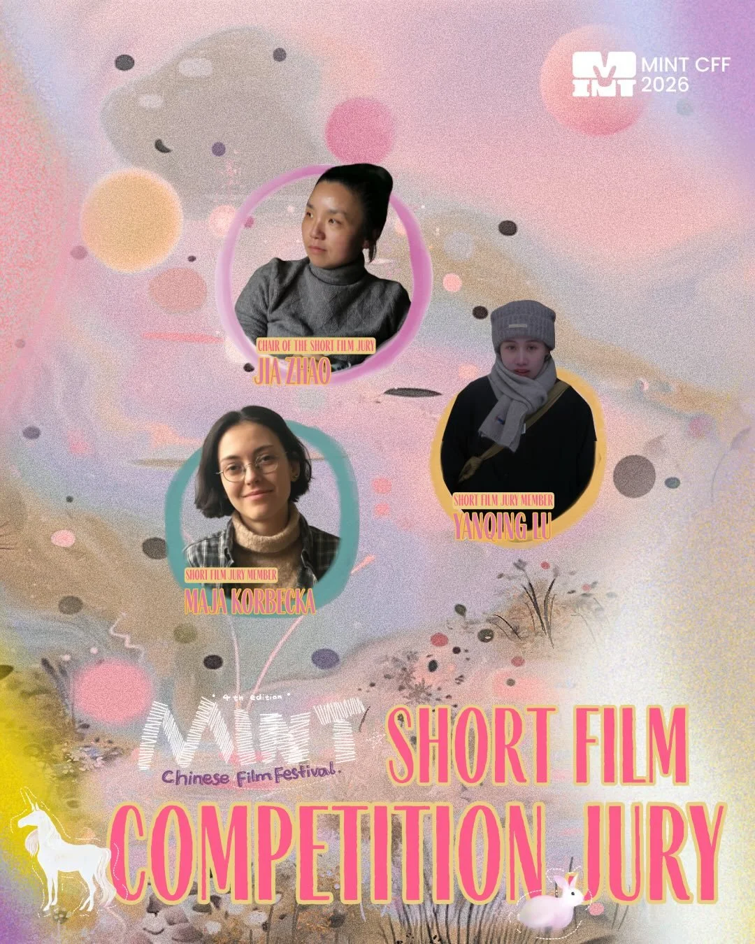 🙌 2026 Juries Announcement- 4th MINT Chinese Film Festival Competitions

🙌We&rsquo;re thrilled to announce that our 2026 Juries comprise 8 renowned international film directors, film scholars, producers, distributors, and critics. They will play a 