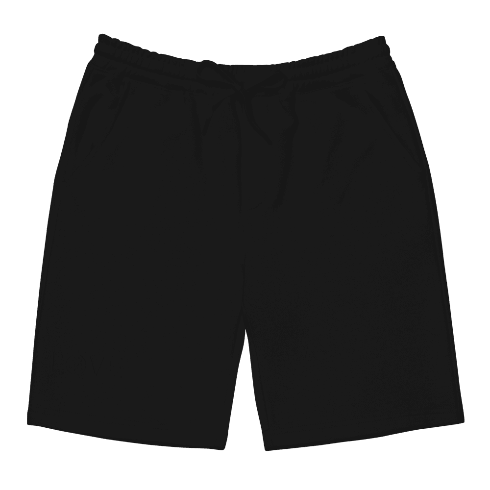 Just LOVE Shorts | Black Logo — Holistic Life Foundation