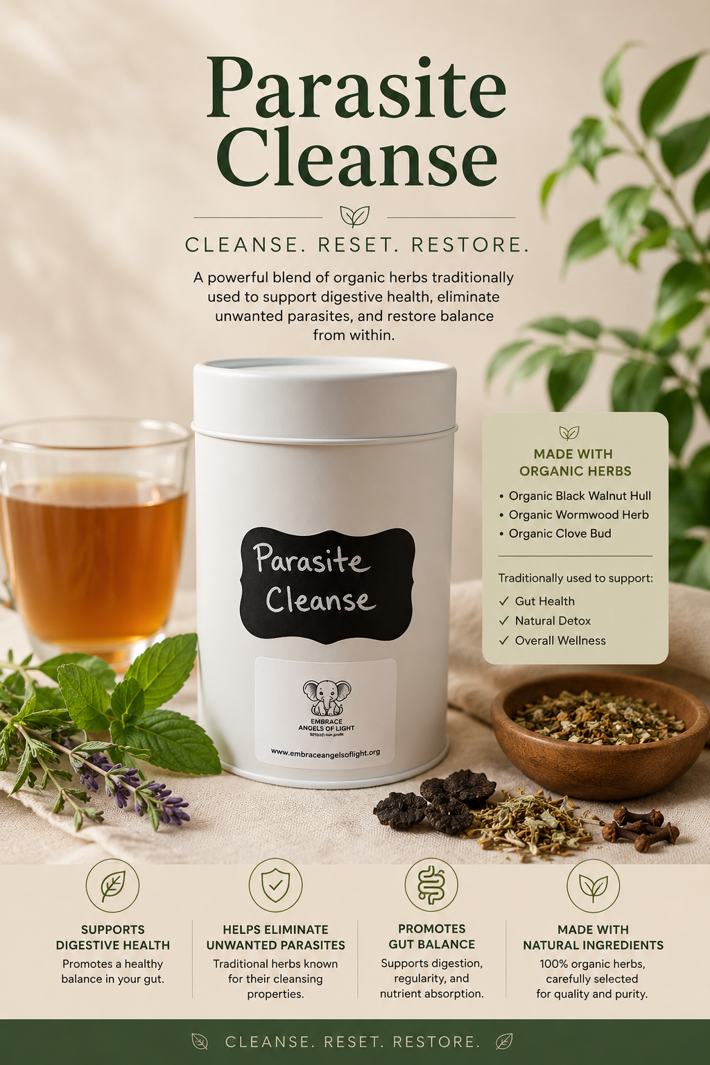 Parasite Cleanse Tea Blend