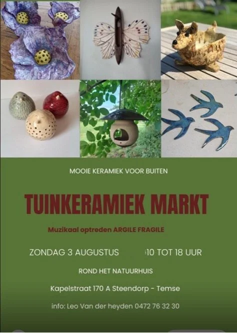 Tuinkeramiek markt