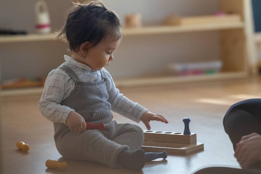 Montessori Spiegel: Deshalb macht er Sinn und welche Kompetenzen Dein  Kleinkind lernt