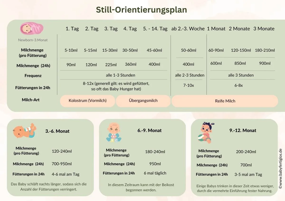 So gelingt der Stillbeginn Basis Guide — Baby.Fertig.Los