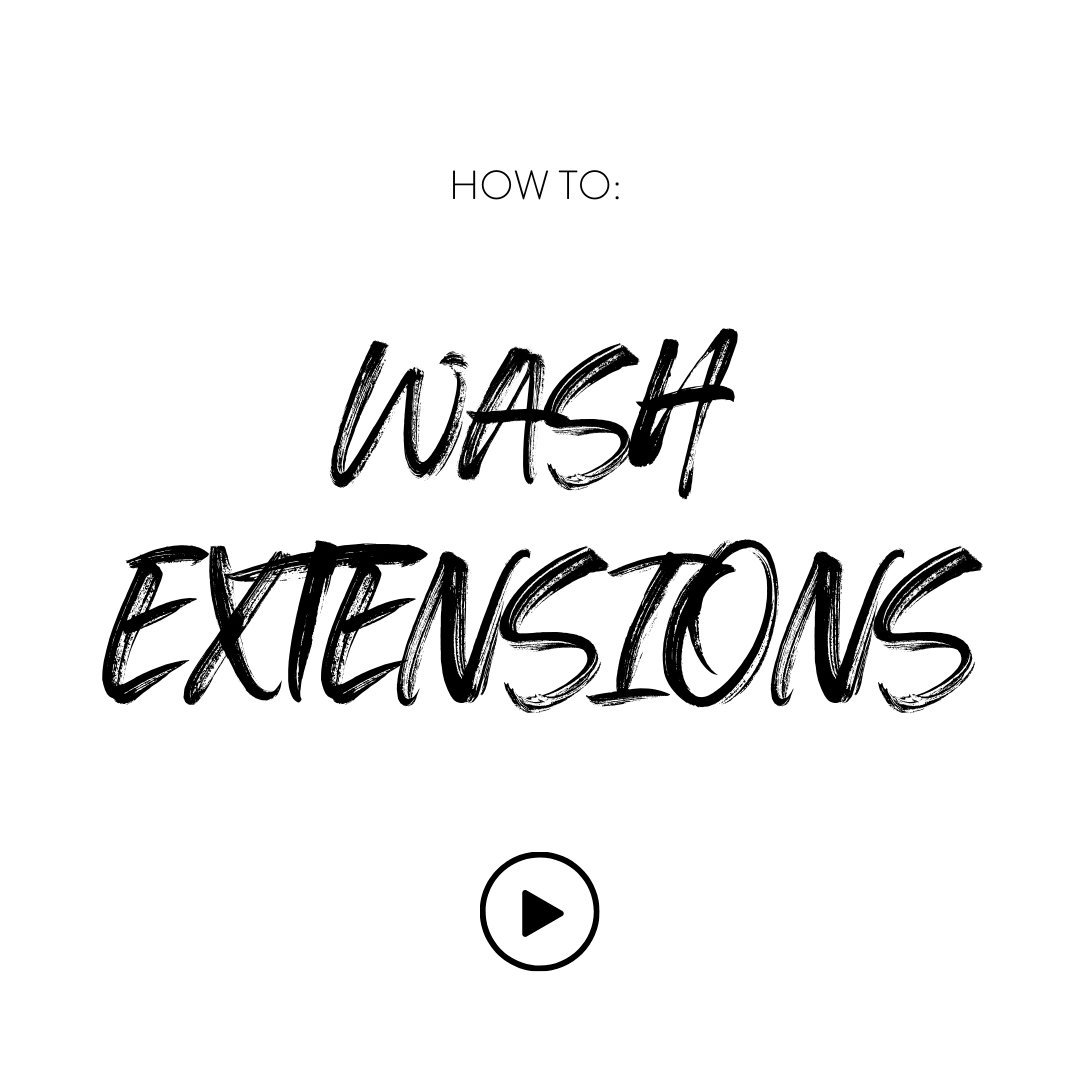 HOW TO: WASH YOUR EXTENSIONS USING AMIKA THE KURE: A STEP BY STEP GUIDE FOR HEALTHY AND SCALP