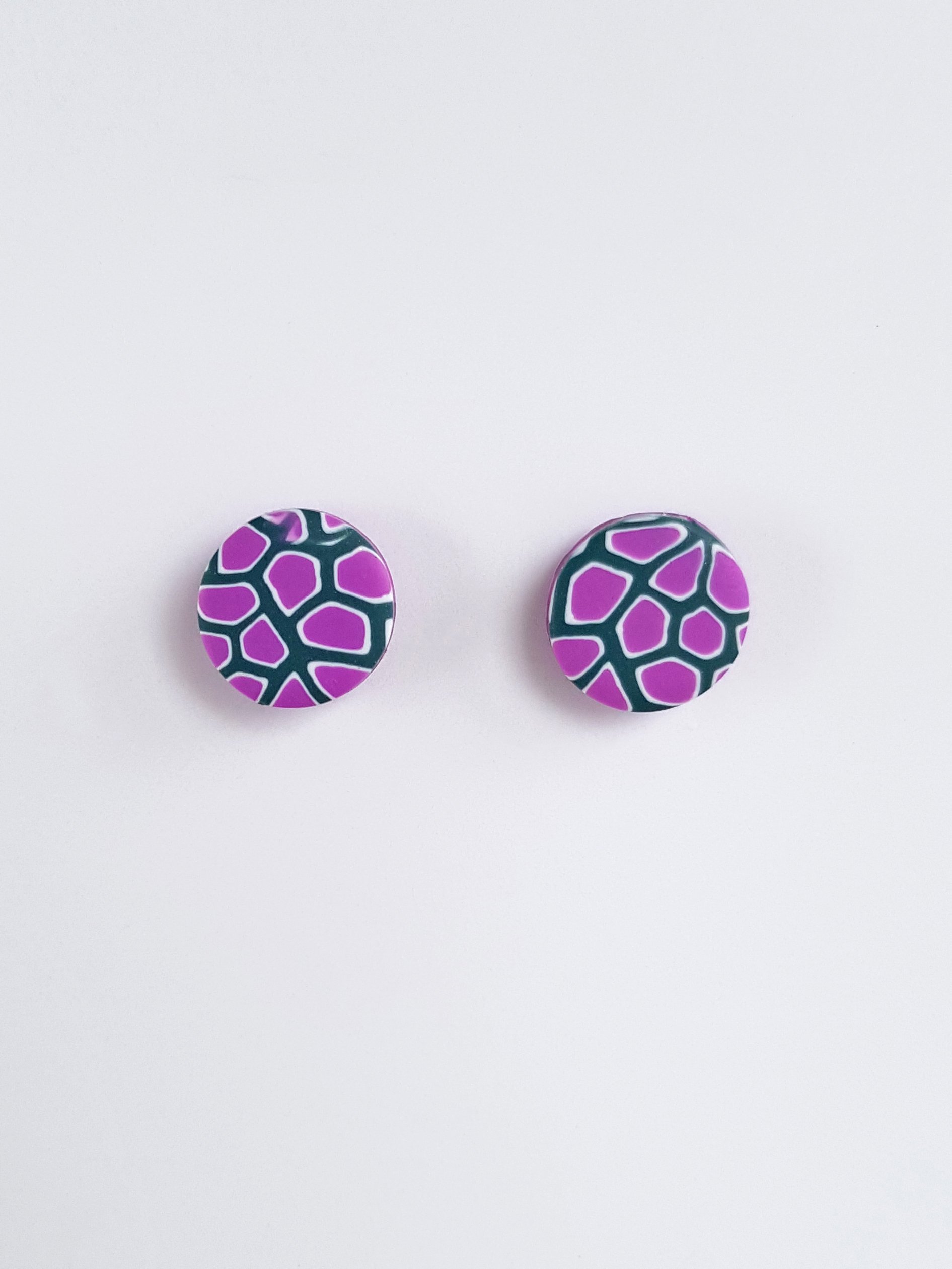 Lilac and Grey Studs