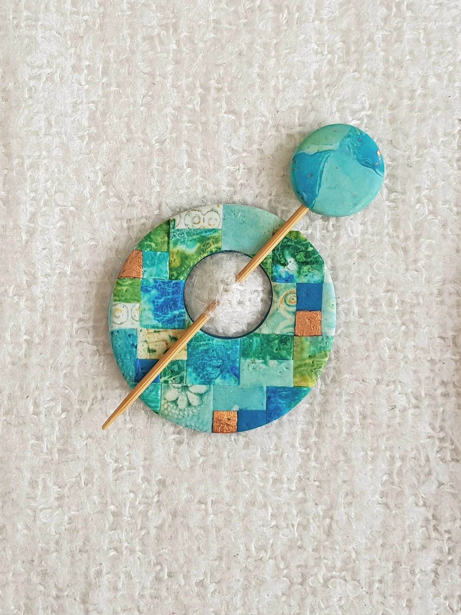 Kalamata Shawl Pin, £28.00