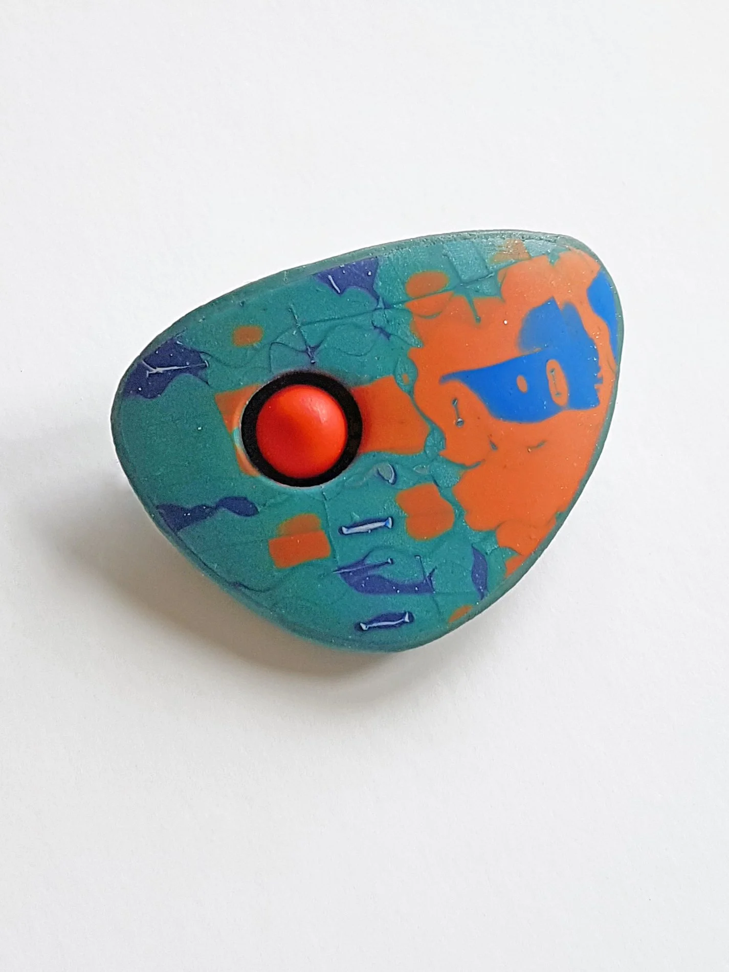 Frequency Pebble Brooch, £42.00