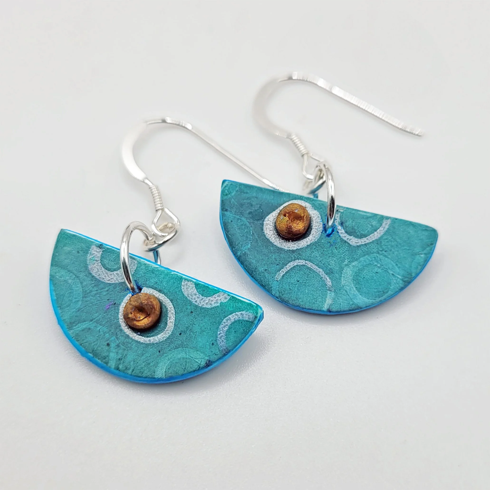 Shan's paint & clay polymer clay turquoise earrings.jpg