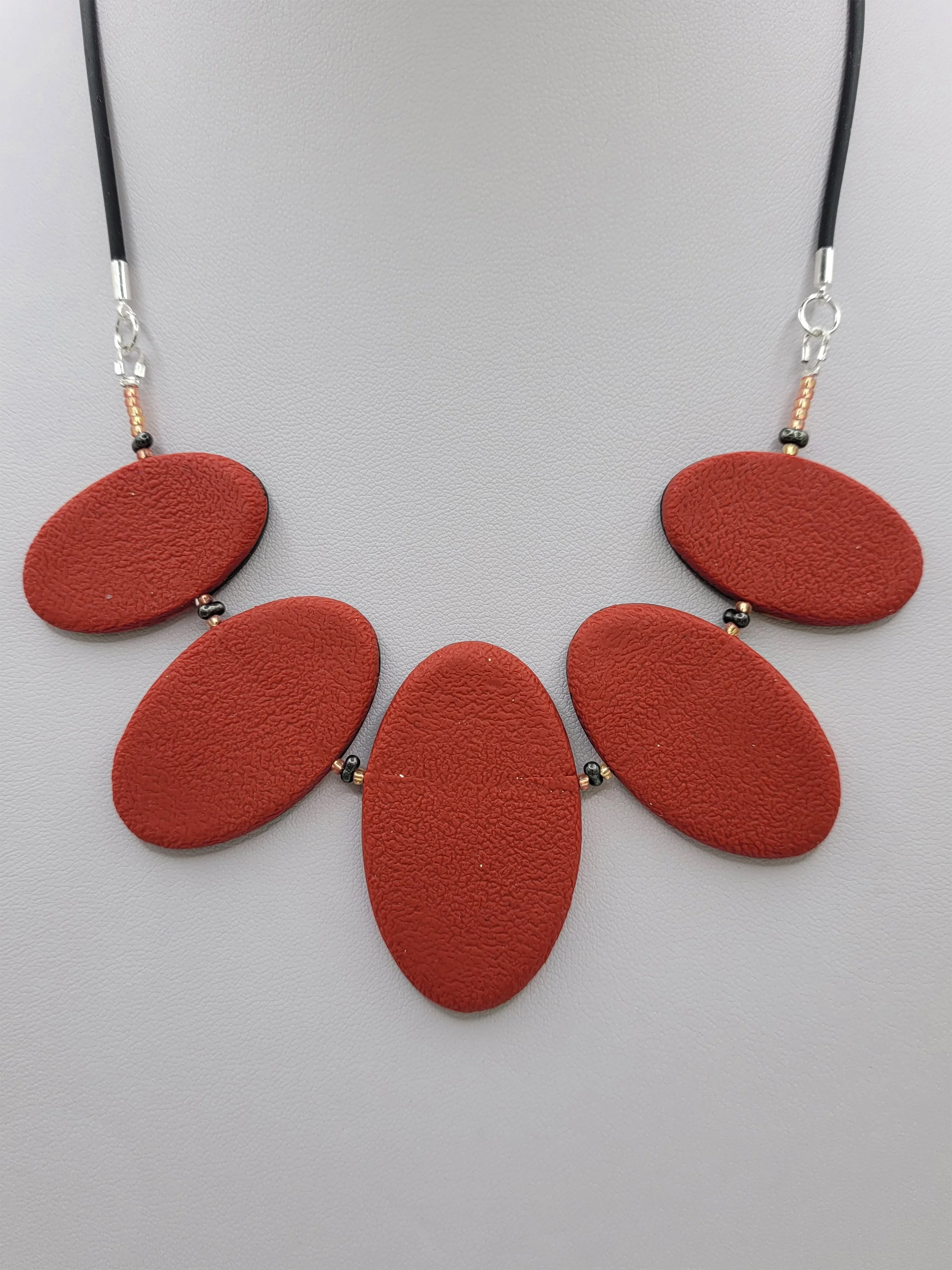 Terracotta Ticker Tape Necklace back 1.jpg