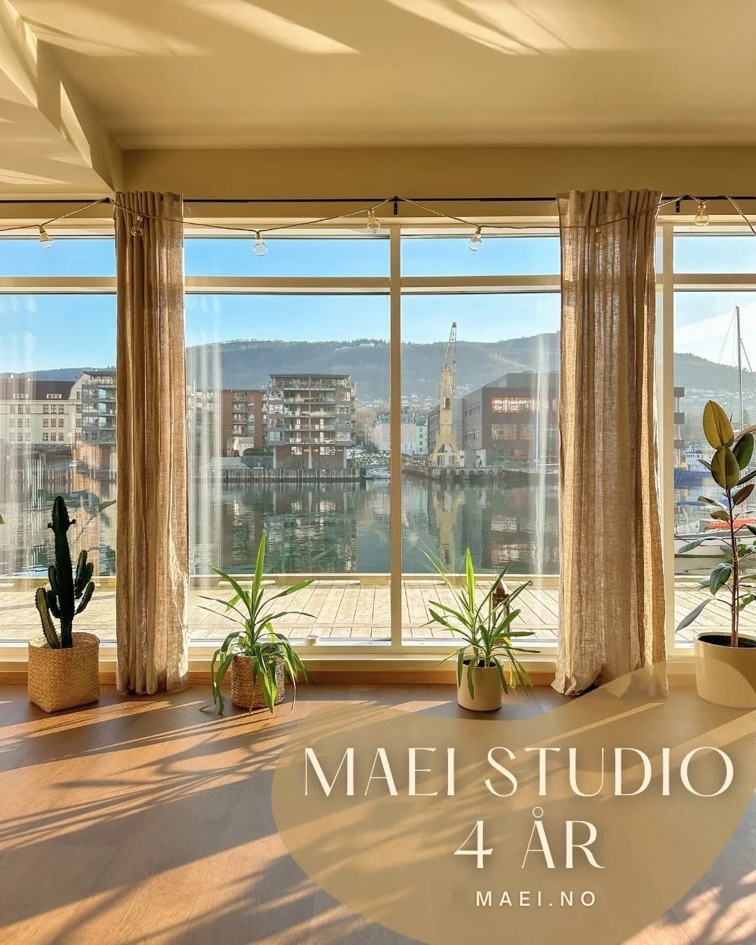 1. mai er det 4 &aring;r siden MAEI studio &aring;pnet d&oslash;rene for f&oslash;rste gang og mye har skjedd siden da! Det vil vi feire sammen med dere, med Yoga, &aring;pen tid i studio, lett servering og god stemning🥳

Fra 30. april - 3. mai har 