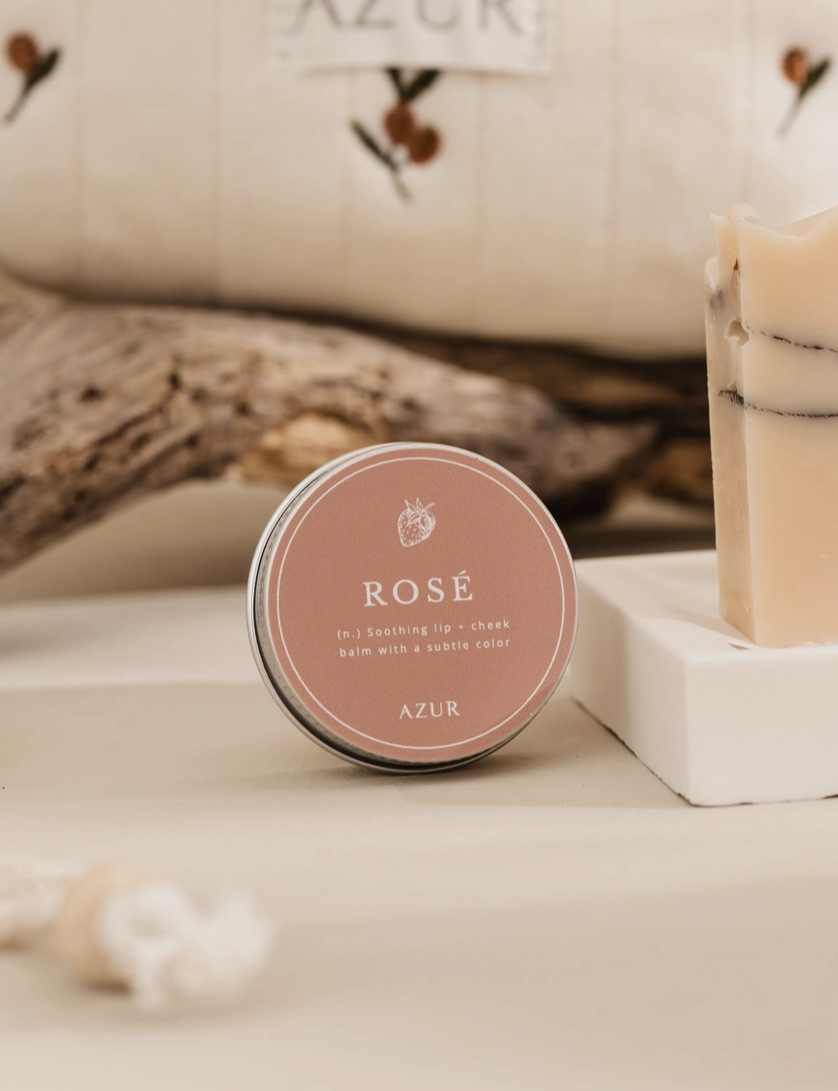 Rosé | Natural Lipbalm | Lips & Cheeks