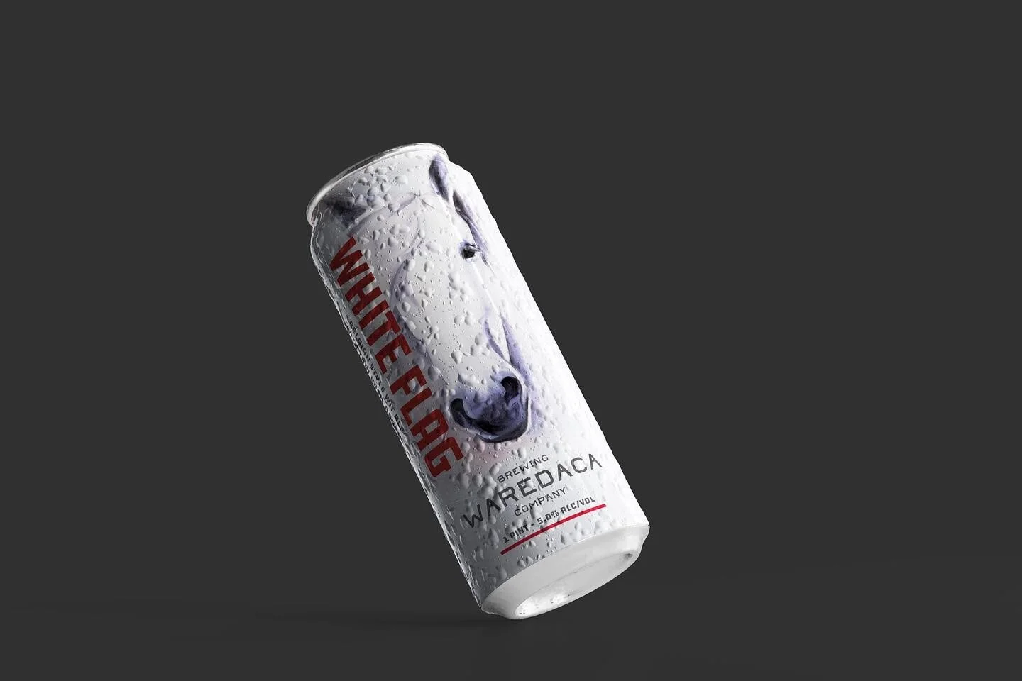 🍻 Anyone who lives near Brookeville, MD needs to check out @waredacabrewing! Their White Flag is my favorite, which is why I was so exited to put this label together 🤗 🍺 🐎 
.
.
.
#waredacabrewing #beercandesign #beerdesign #graphicdesigner #label