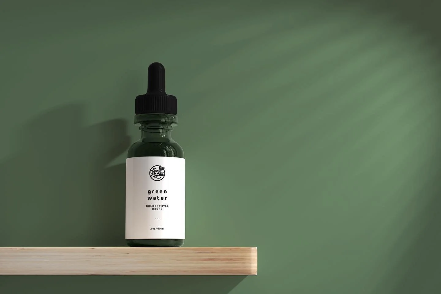 🌱This new food truck is all about the GREEN (food, that is). Their plant-based menu is &ldquo;nutritious, delicious, and deeply healing.&rdquo; 

Created a bottle label for their green water chlorophyll drops, and I love the way it turned out! Back 