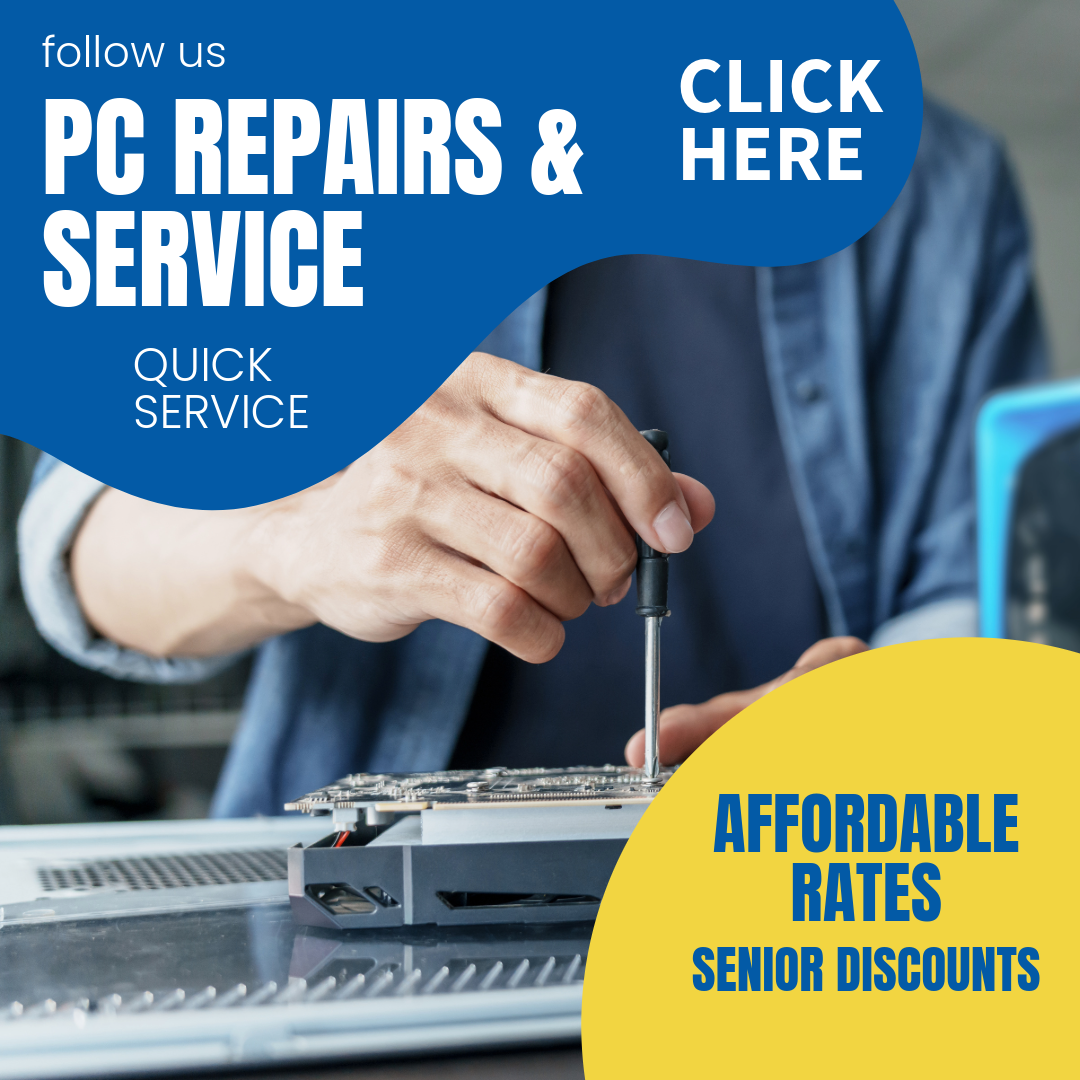 PC repair and service offering quick service, affordable rates, and senior discounts. 780-860-8924  the-pc-guy.ca