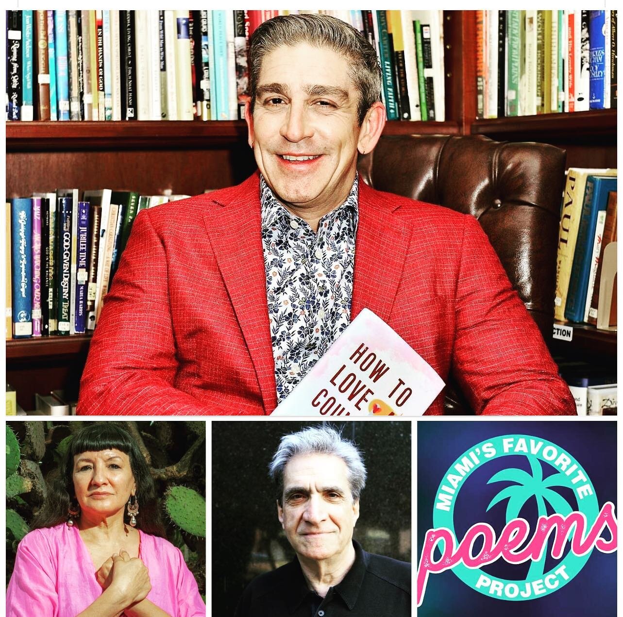 I am so so proud to be part of &ldquo;Miami&rsquo;s Favorite Poems&rdquo; project, a vision of our amazing poet Richard Blanco. It&rsquo;s happening this Saturday, the 19th, as part of the Miami Book Fair. So many of my heroes, so many poetry greats,
