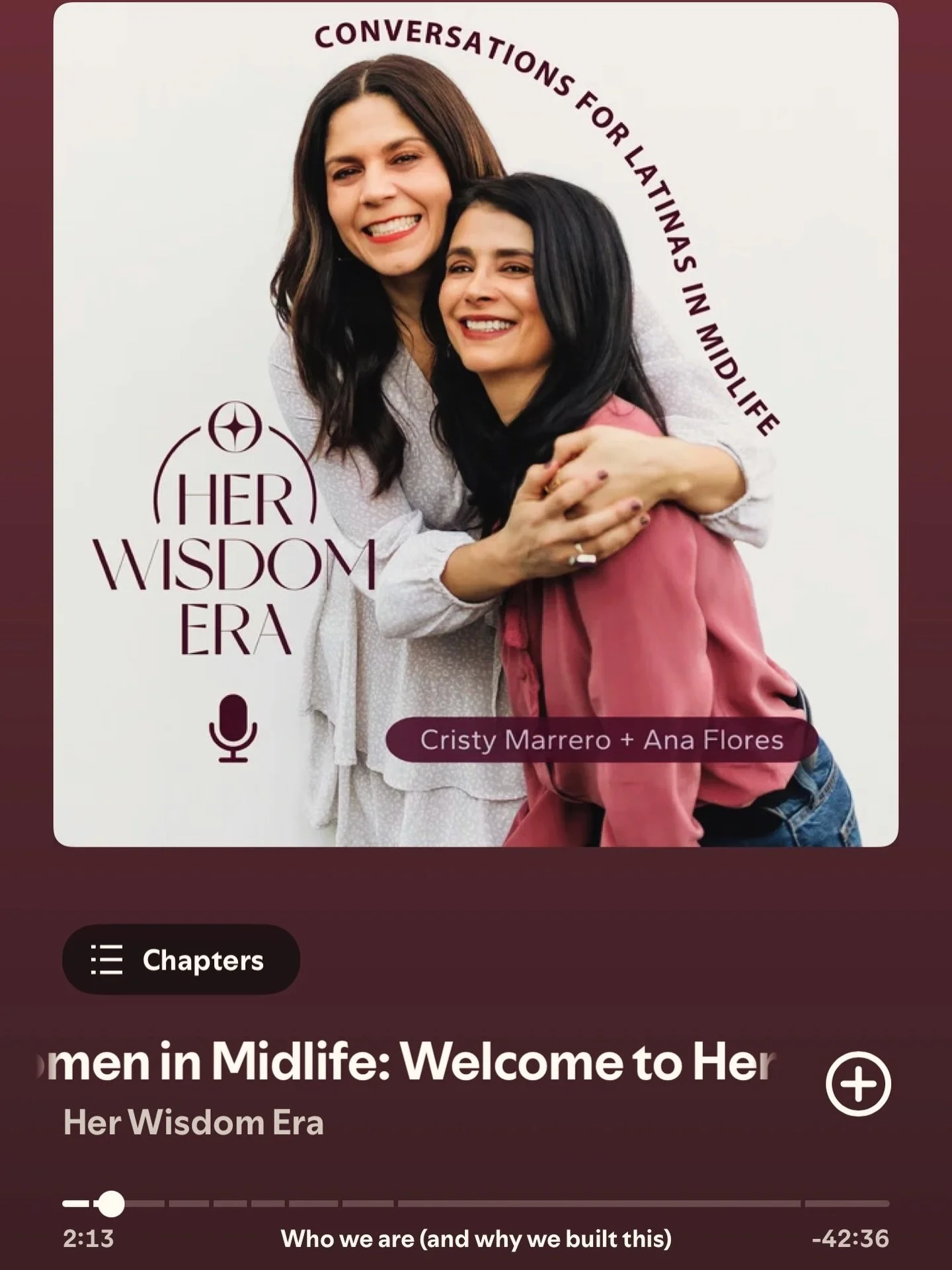 Yes, I know. Everybody has a podcast. But not everybody has a good podcast. My compi del chilingui Cristy Marrero and her socia y amiga @anaflores_me have a truly great one: #herwisdomera. Head to Spotify and check out their inaugural conversation wi