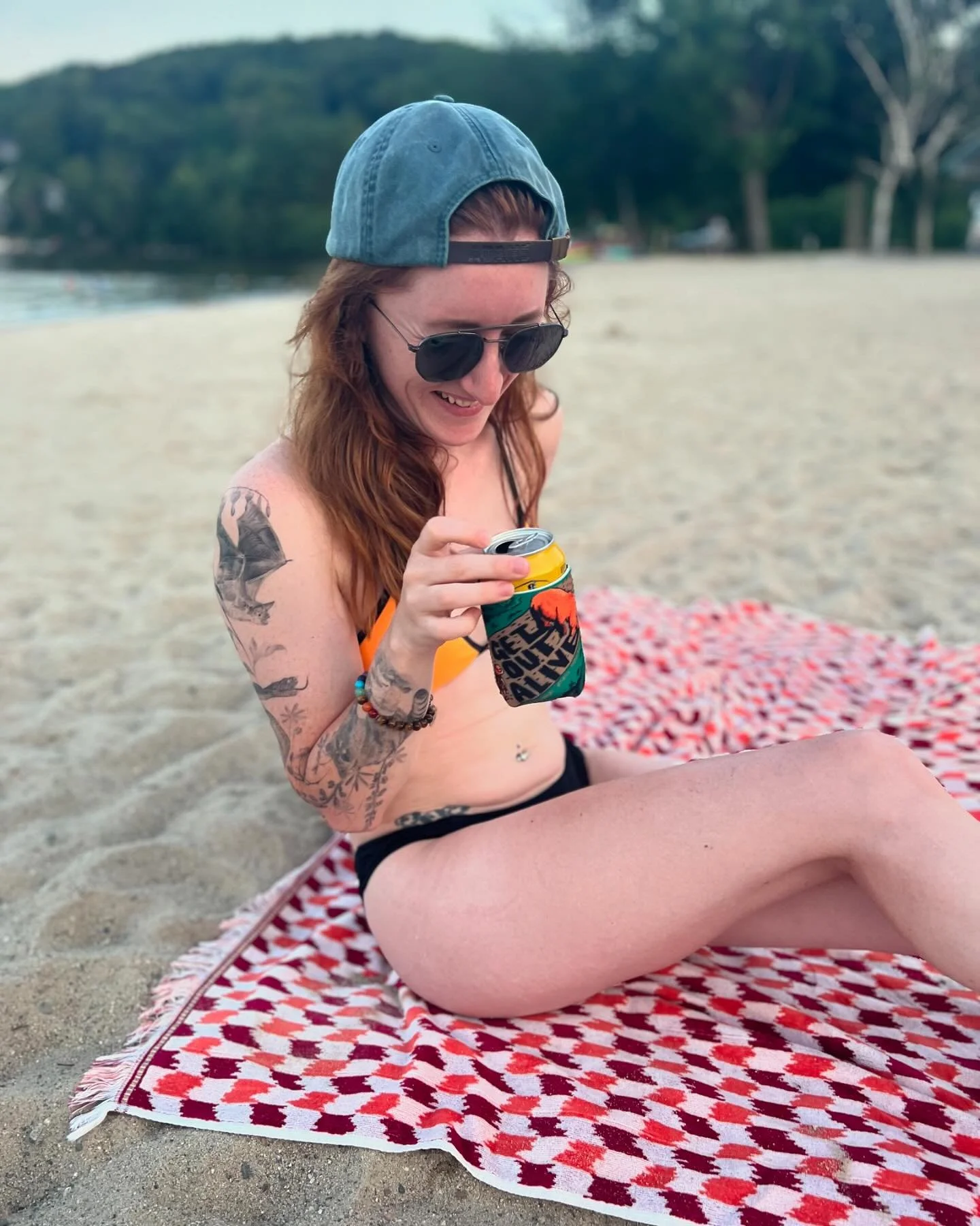 Koozie pre-orders are open now! 📣 check out getoutalivepodcast.com/shop or the link in our bio and pre-order koozies with our new logo, and they&rsquo;ll be sent out in early August 📦 you have until this Friday, the 26th! 🍻
#koozie #preorder #geto