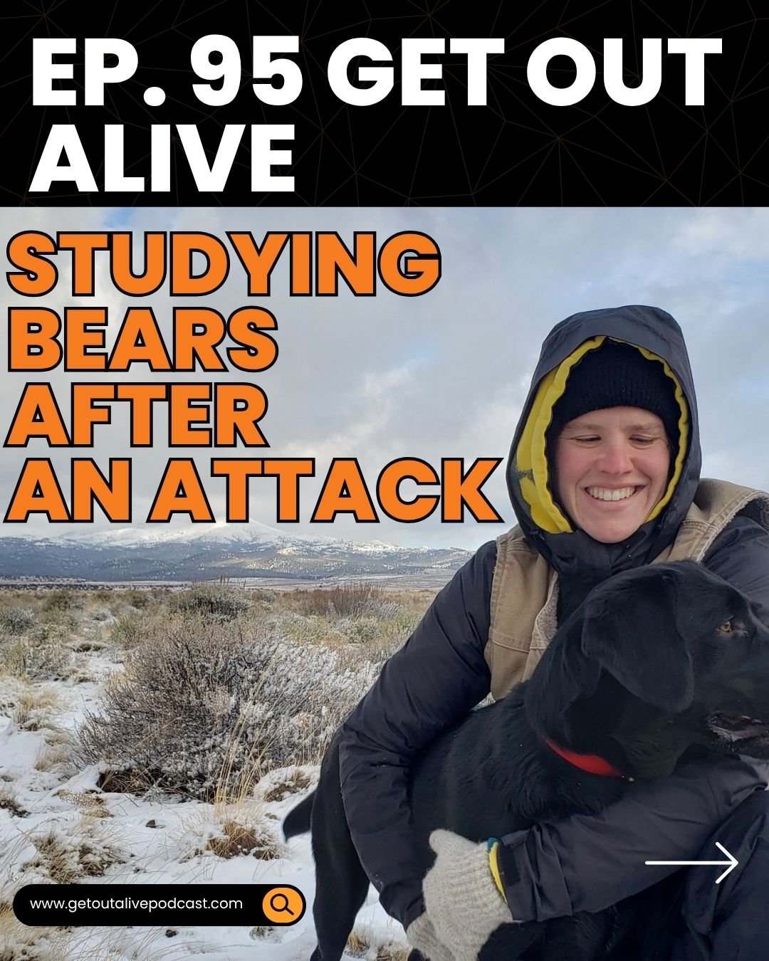 We're back with a new episode! In episode 95, bear biologist Amber Kornak tells us about the time she was attacked by a male grizzly bear while conducting research, how it affected how she goes into the field, and what we can all do to stay safe arou