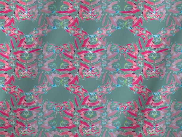 Digital design print by L7 Estudio for Telha
