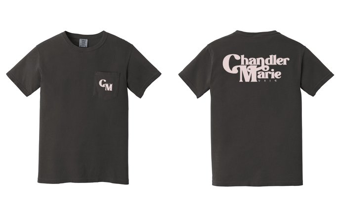 CMM Grey & White Comfort Colors Tee
