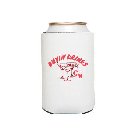 White Koozie