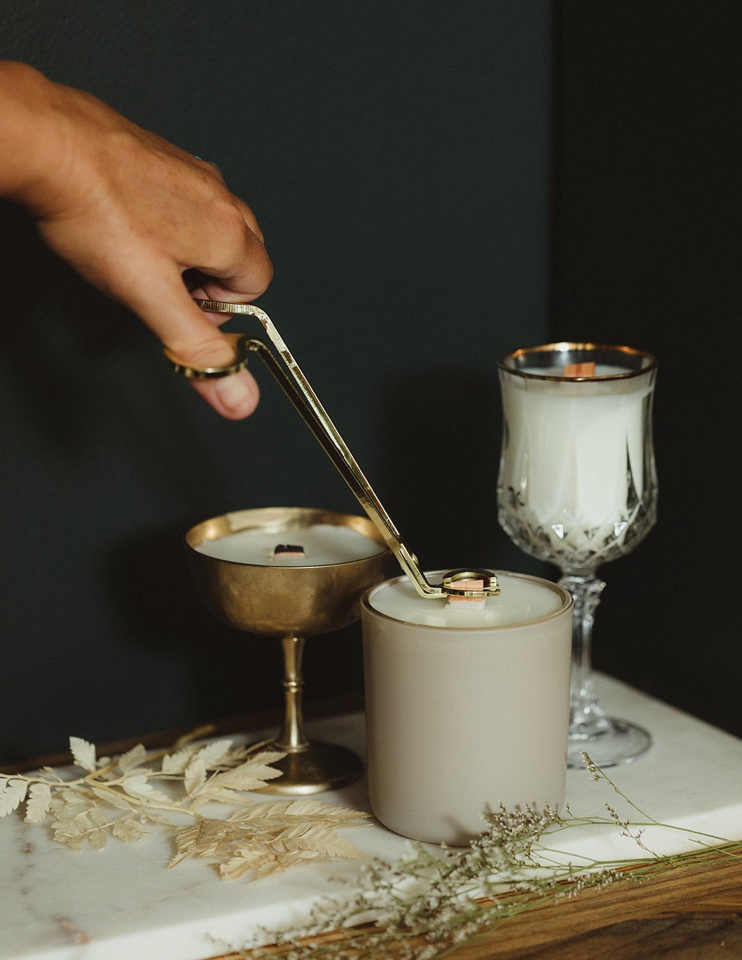 Curious how to get the most out of your Forgotten &amp; Found candle? Head to Lessons in Light (our blog) for my favorite care tips. It&rsquo;s our cozy corner of the internet where self-care meets candle care - because when you treat your candle wel