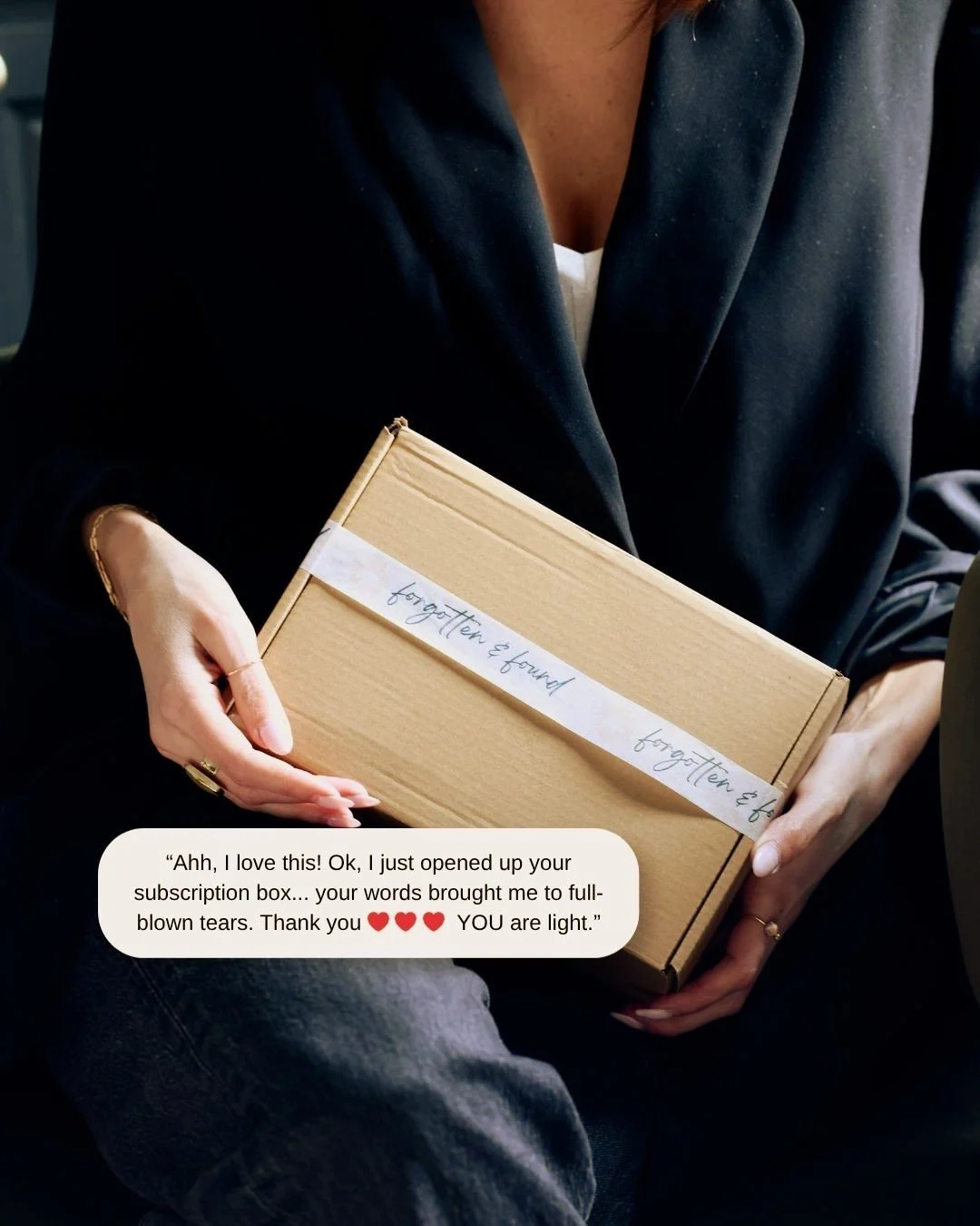 Your words do something to me.

They soften the edges. They quiet the noise. They make me feel seen in the smallest, most unexpected ways.

Sometimes it&rsquo;s just a simple message, a kind sentence, a thoughtful response &mdash; and suddenly I&rsqu