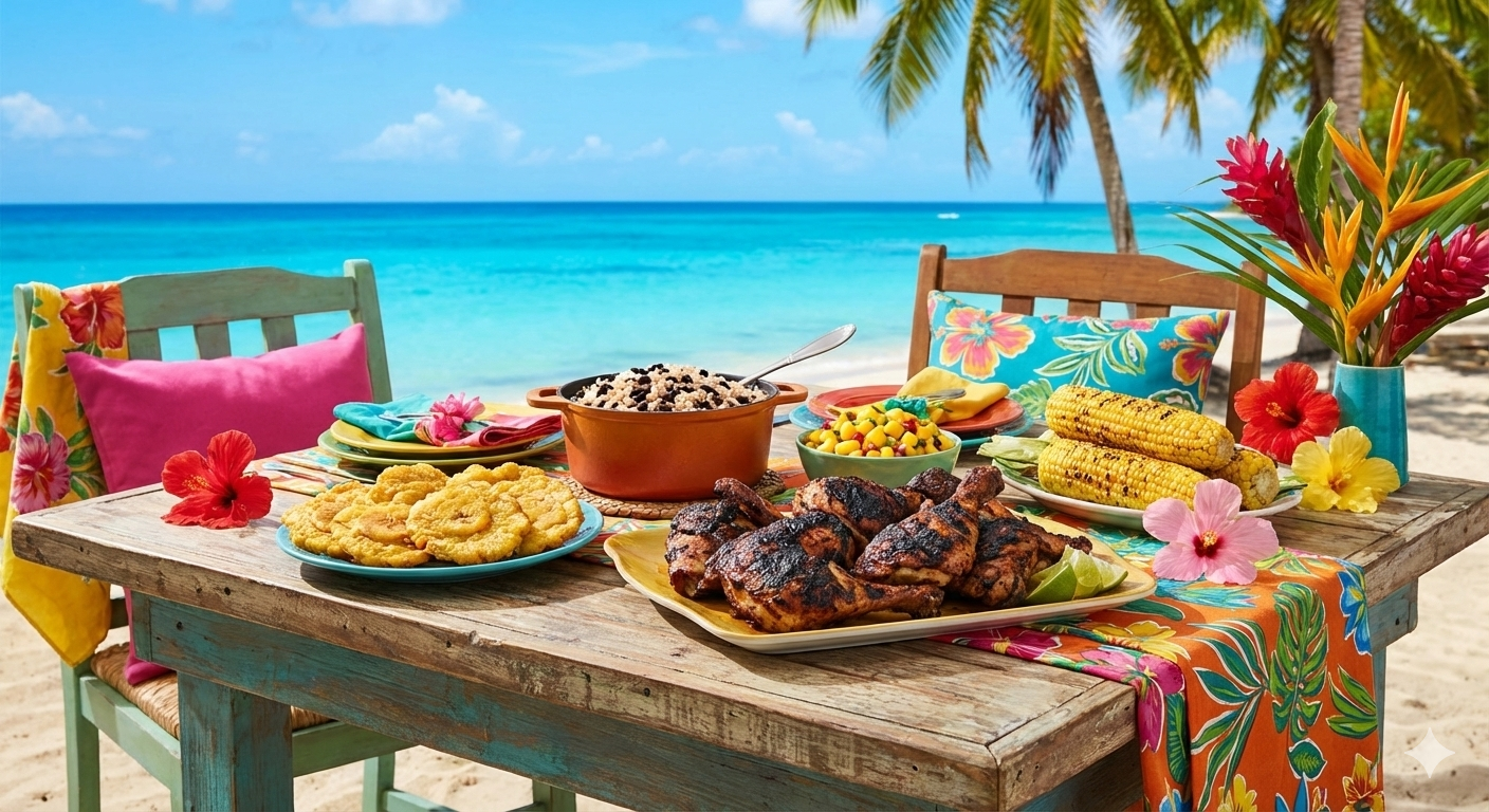 Caribbean Calypso Menu #1   Hand's-On Class   Wednesday, February 4th at 6:00 PM