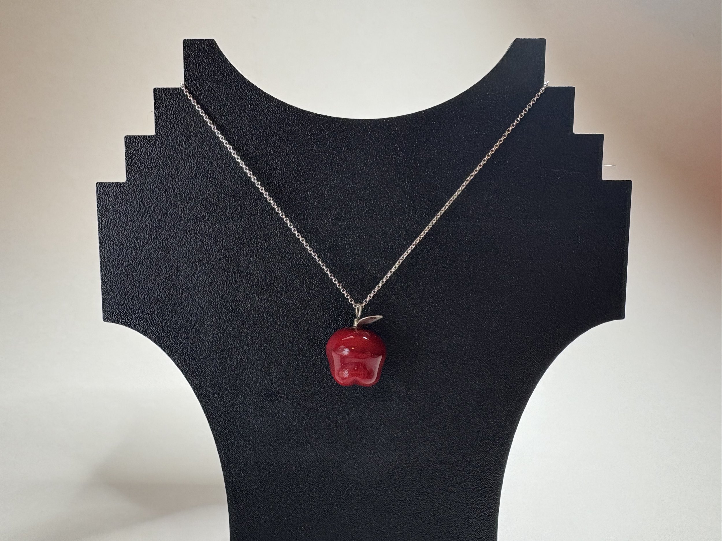 Apple Pendant Necklace