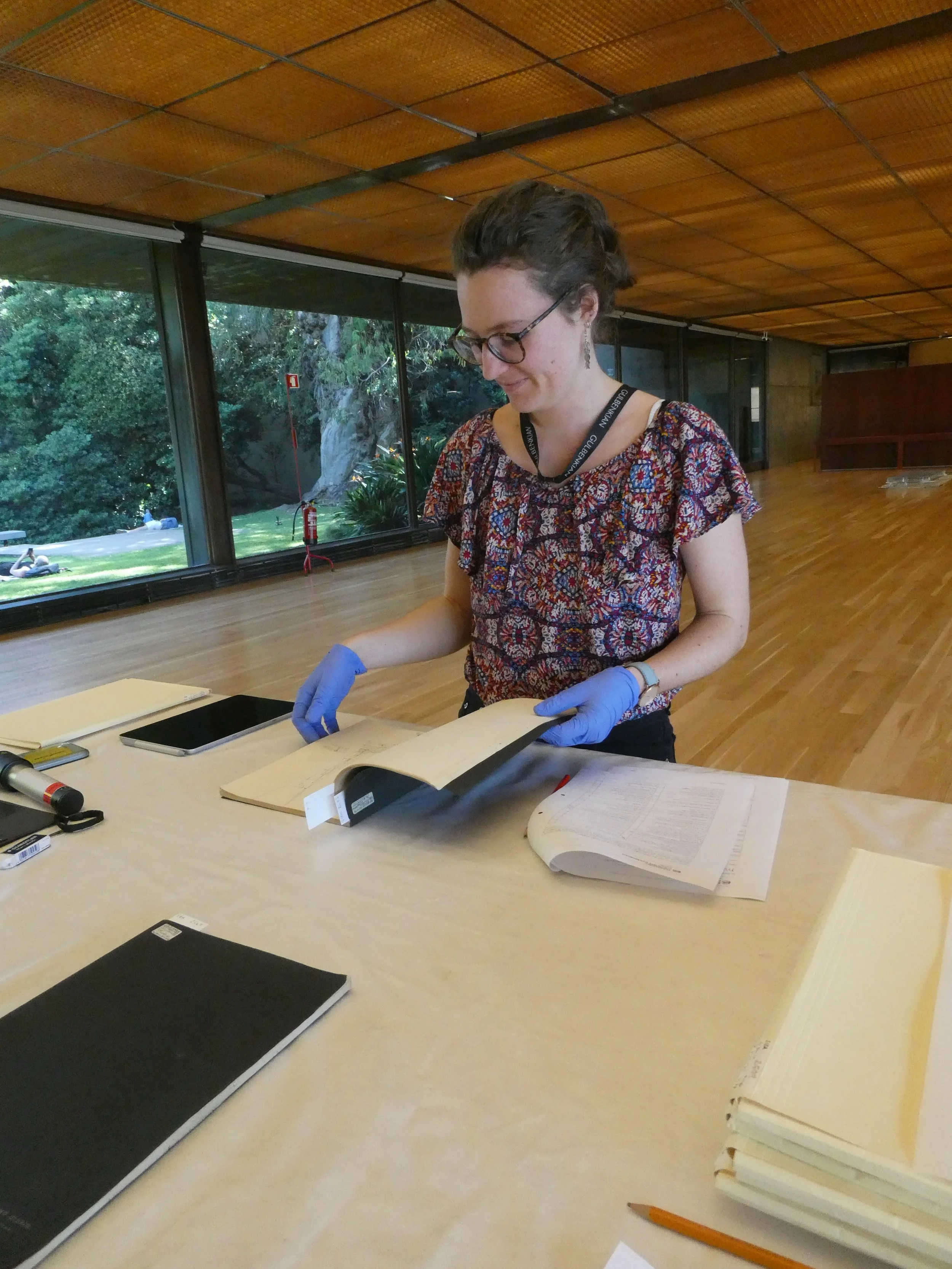 Schade-inventarisatie schriften voor 'Siza' | Álvaro Siza Vieira | Fundação Calouste Gulbenkian | © Patrícia Bértolo