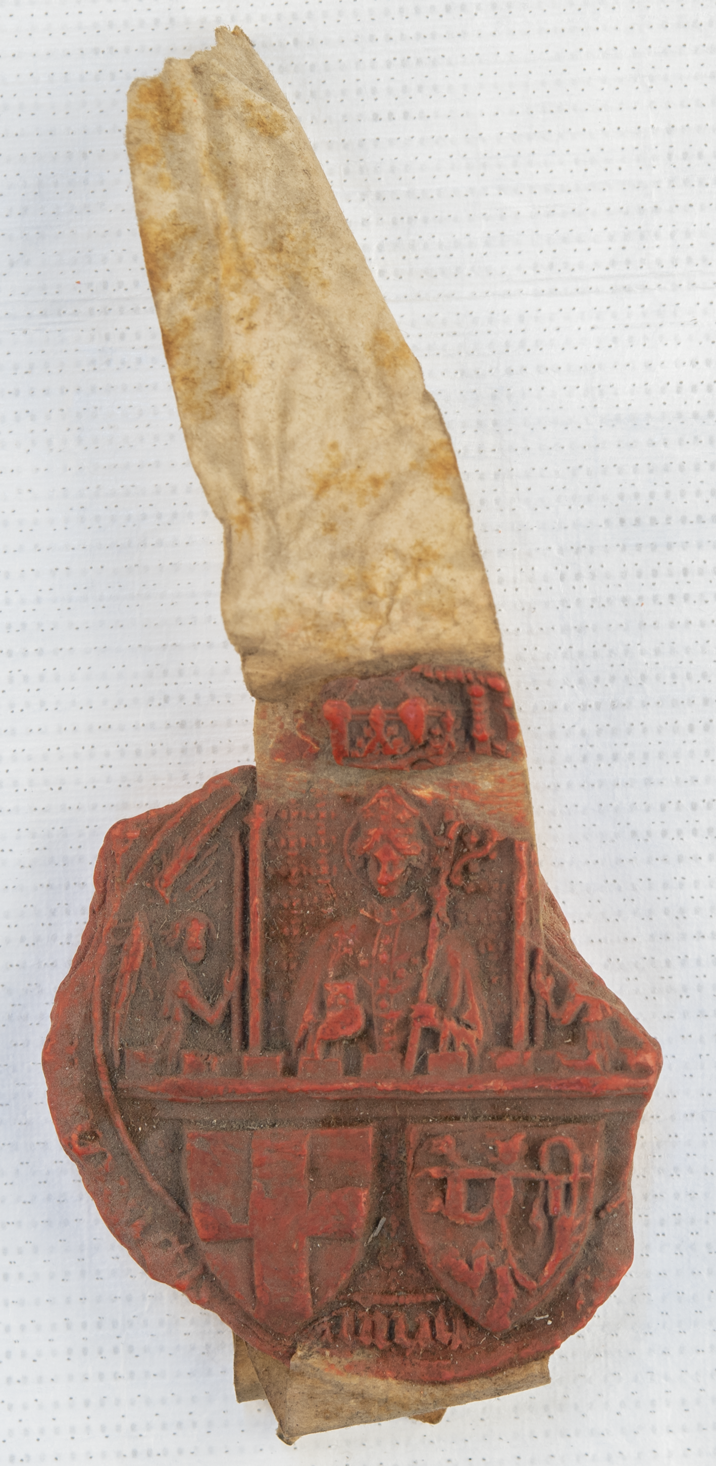 Waszegel van Unie van Utrecht voor schoonmaaktesten | Erfgoed Leiden en Omstreken (ELO) | Onderzoeksproject UvA