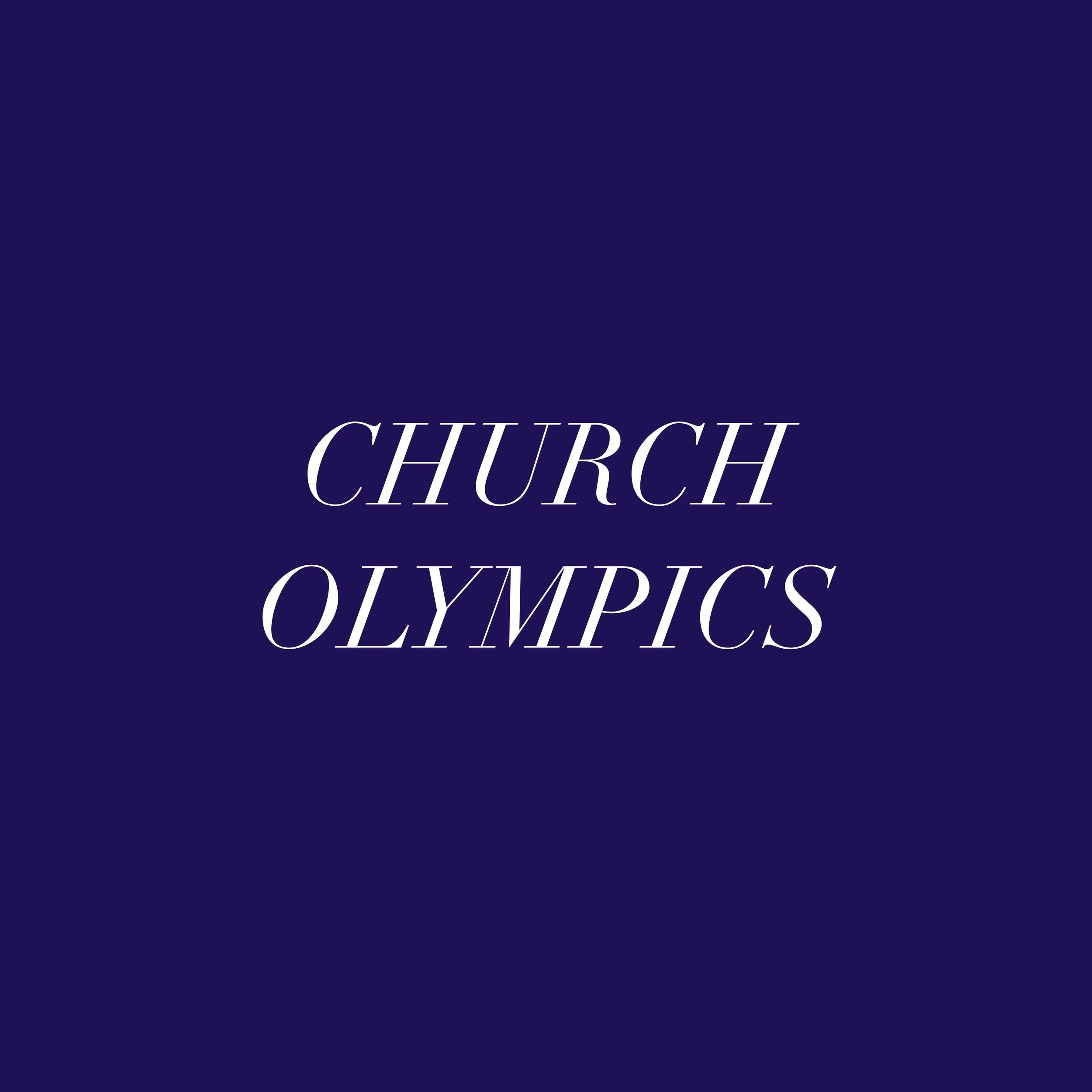CHURCH OLYMPICS