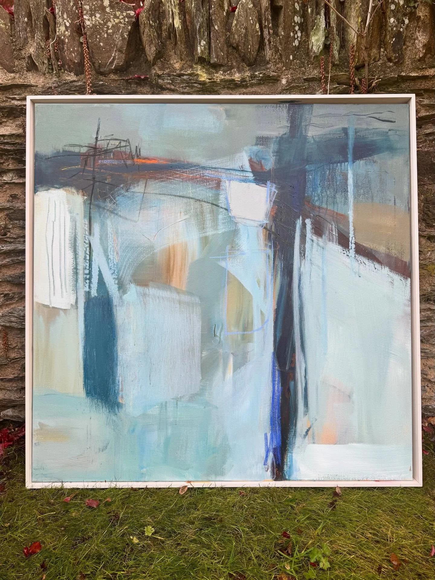 This one is staying 

I keep very few of my paintings but this one somehow feels so much part of me I am going to keep it