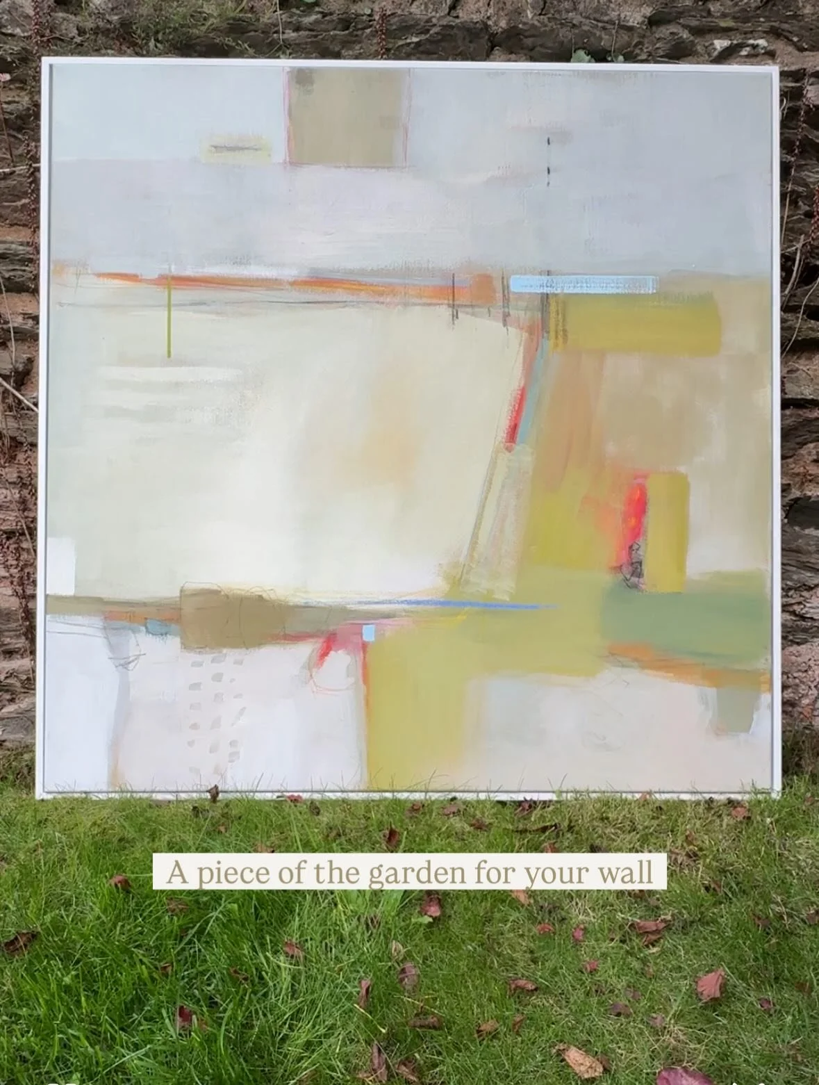 A moment of stillness held on a canvas

This piece is a reminder that our gardens are a place to slow down, breathe and listen to the rhythms of nature. Seasons, cycles, rest and renewal 

Art can do all those things too

Now at the wonderful @cca_ga