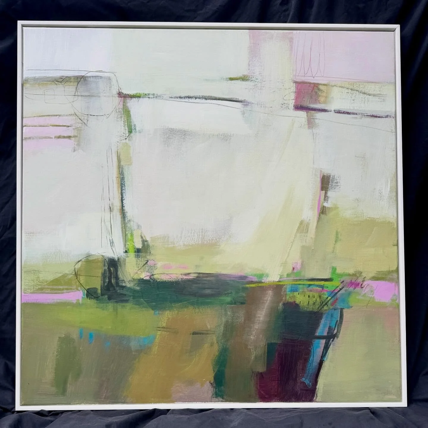 With storm Ingrid battering us here in the UK West Country I am feeling a need for a bit of Spring palette 

#artistpalette #paintingabstracts #contemporaryartist #stormuk #artoftheday