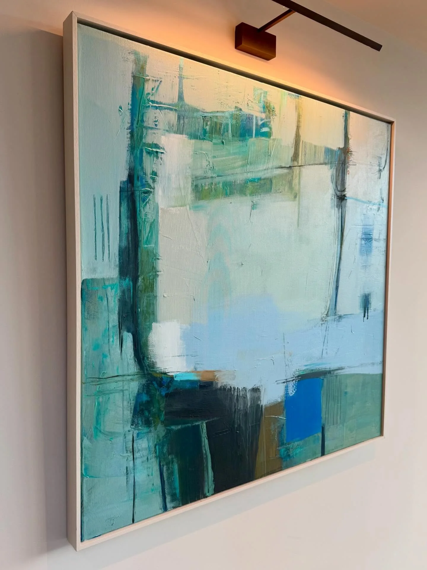 The first sneaky peak of some new work

The textures on this are wonderful and you can swipe to see close ups but in real life they are even better.

1mx1m
Acrylic and mixed media
Yet to get a title&hellip;.

#bluepainting #abstractartwork #contempor