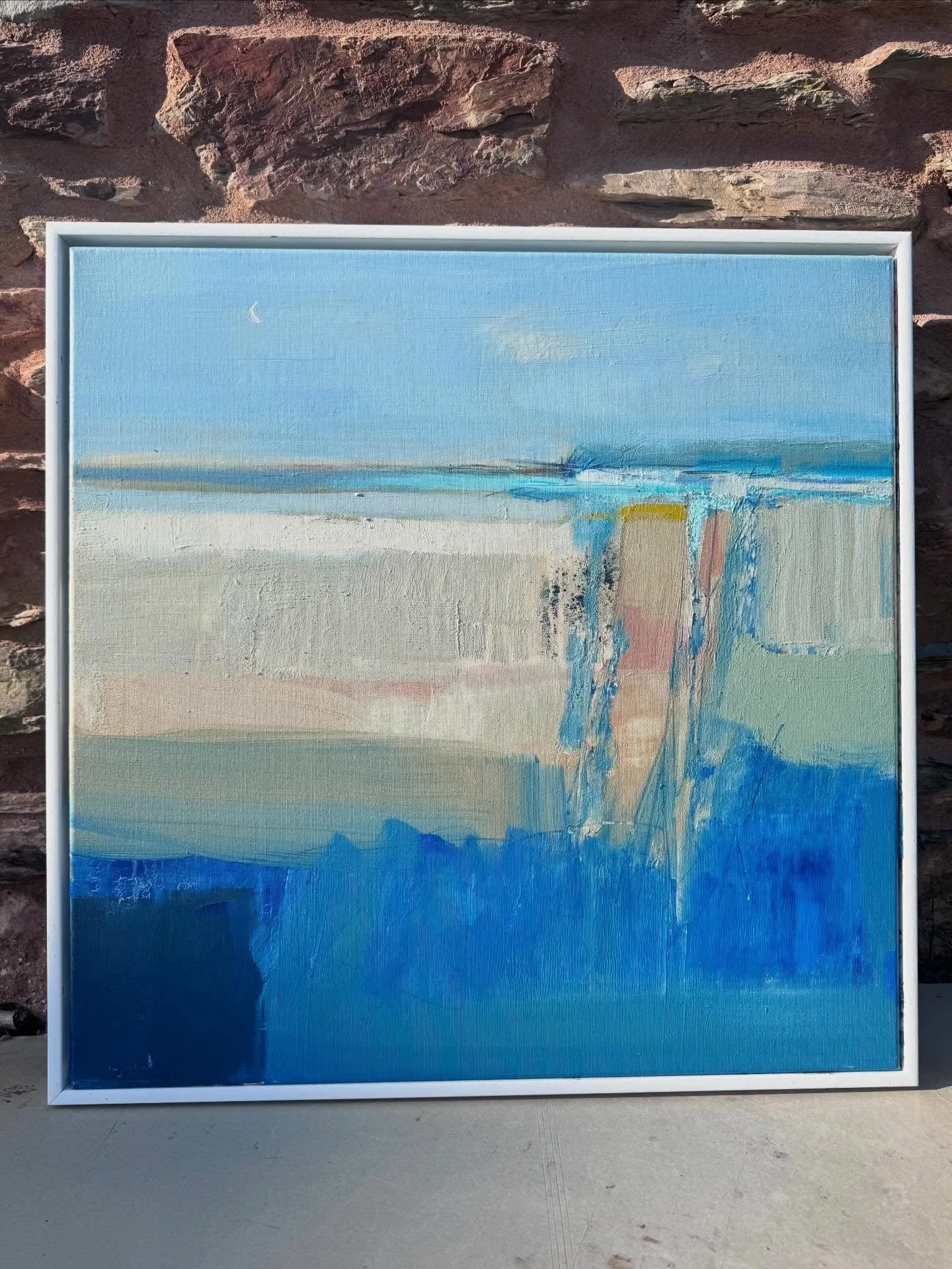 Off to the coast for the weekend!!
Does this make you want to be on the beach?

Of course I am packing some paints&hellip;&hellip;reckon there might be some beautiful blues 💙

Quick question does anyone know what all those lines are on the videos?? 