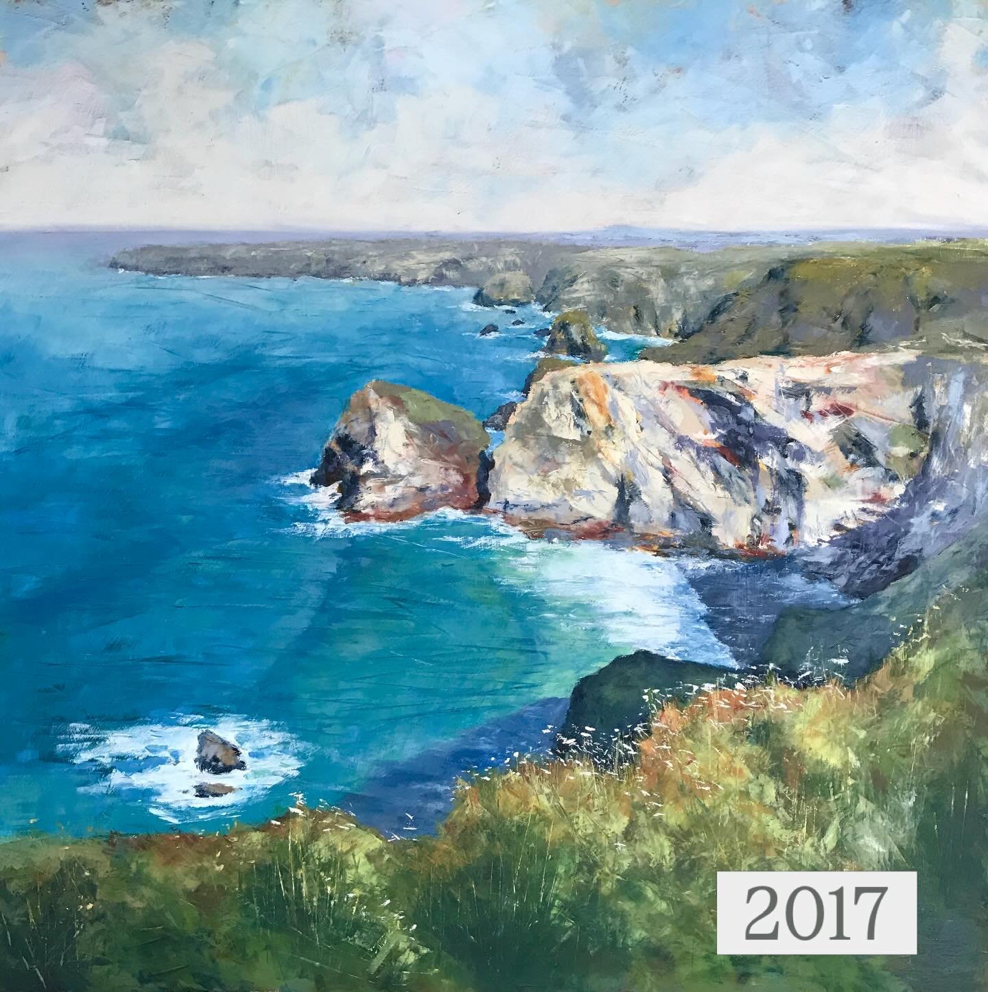 Sometimes it&rsquo;s interesting to look back

Had this photo memory today (2017) and it made me reflect on my artistic development 

In the beginning I was so intent on rendering every geographical detail and the goal was a &lsquo;likeness&rsquo; of