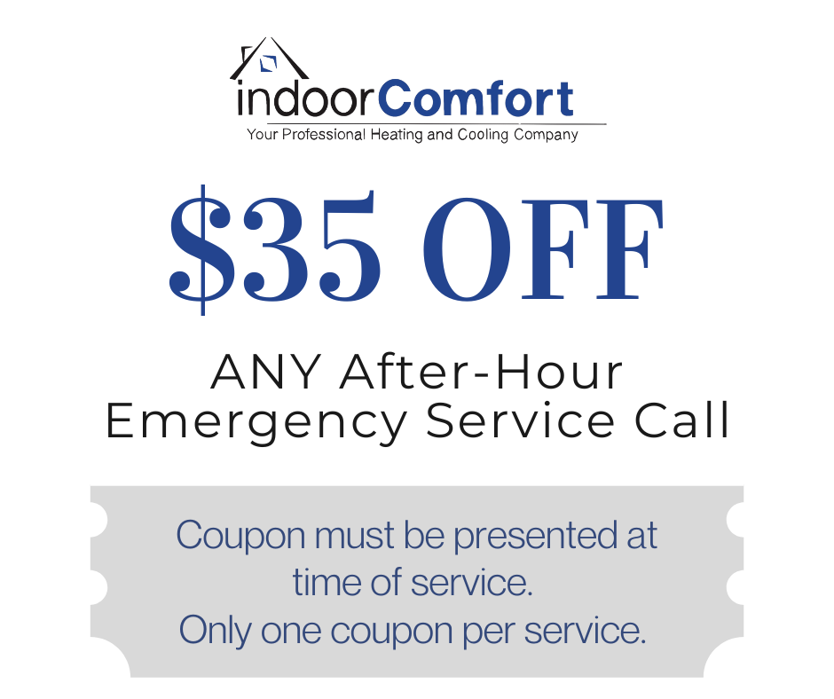Coupons — Indoor Comfort - HVAC Contractor