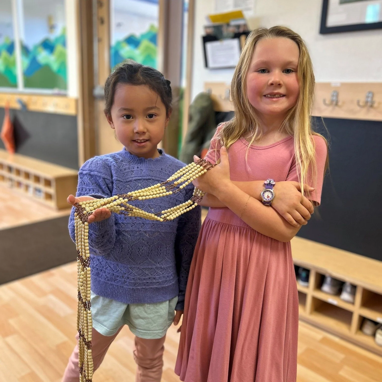 There&rsquo;s something magical about the golden beads in Montessori classrooms. 

From the first moment children touch them, they&rsquo;re captivated and drawn in by their sparkle, their weight, their order. What begins as a simple fascination becom