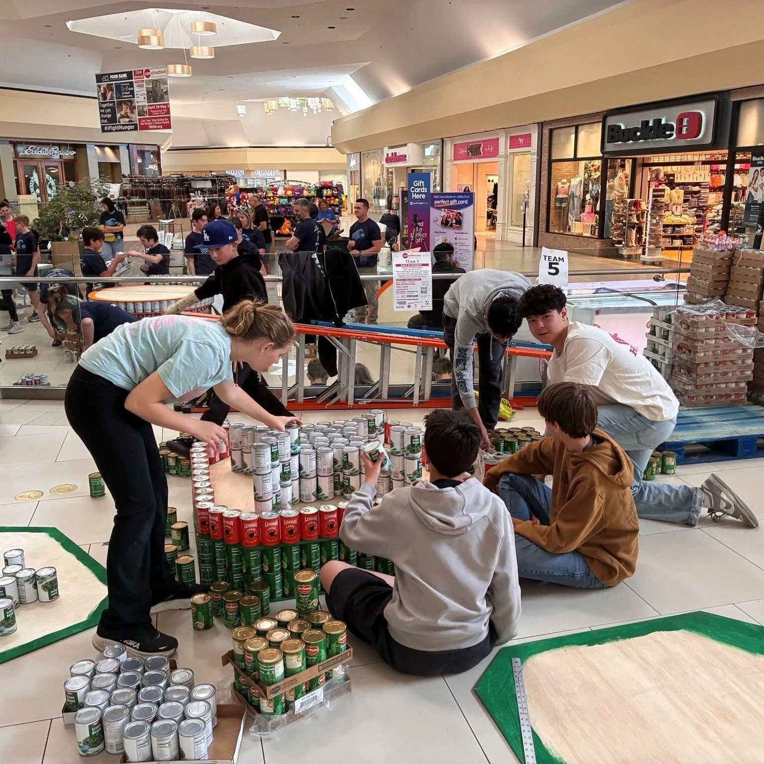 Our Adolescent Community participated in CANstruction, now on display at the Meadowood Mall!
CANstruction is the Food Bank of Northern Nevada&rsquo;s annual design-and-build competition, where teams create sculptural masterpieces out of canned food b