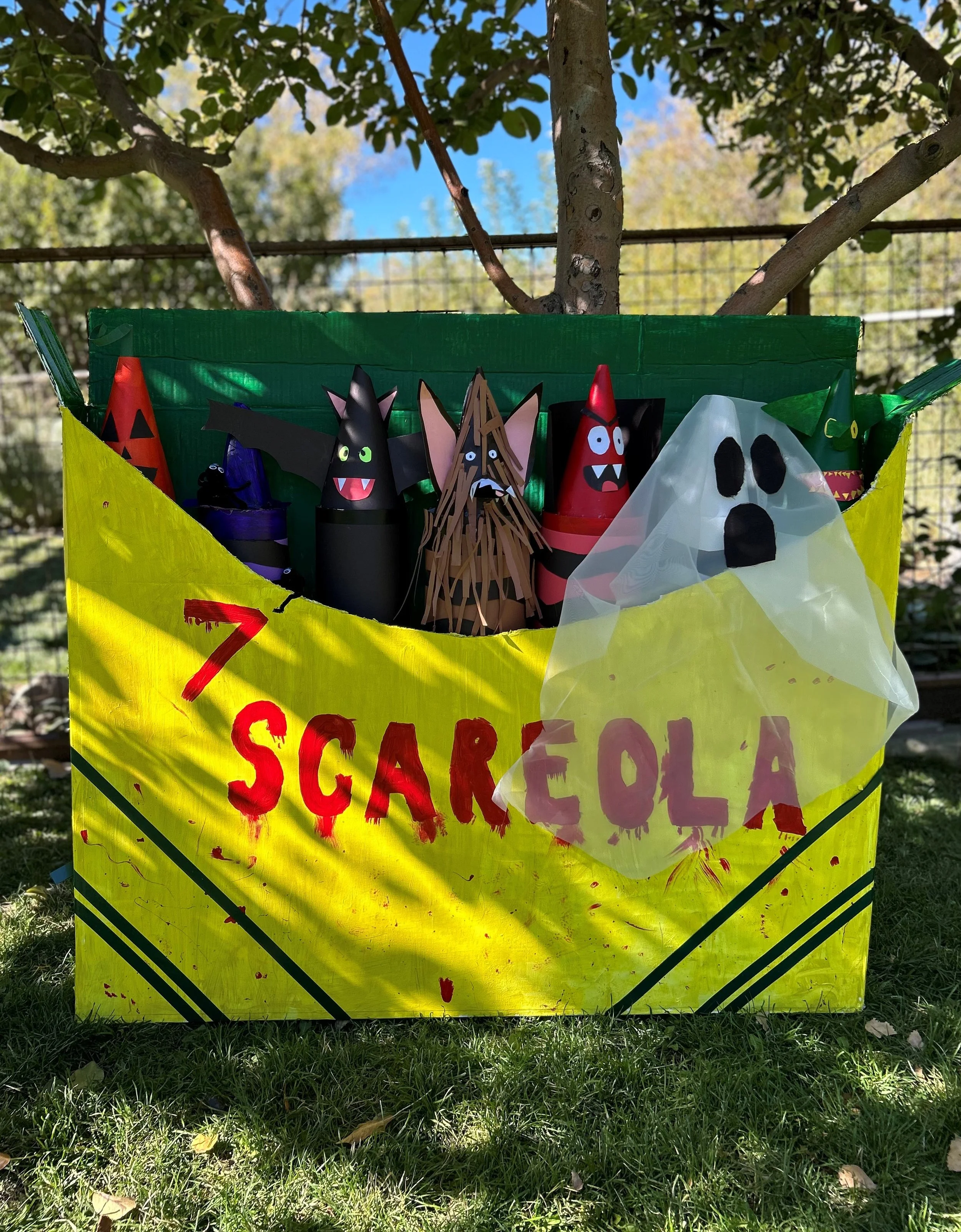 Raffle Tickets for Ashlen's Class - The Scary Box of Crayons