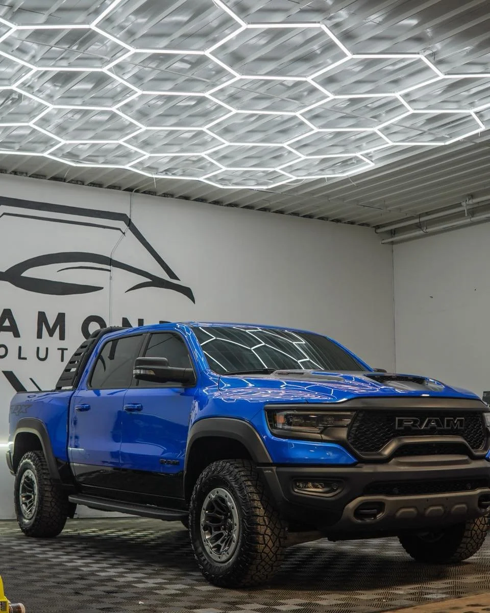 🔥 Ram TRX &mdash; Taken to the Next Level 🔥
This beast came in needing some love, and we delivered a full transformation from top to bottom.

✔️ 2-Step Paint Correction
Bringing back depth, clarity, and a flawless gloss across the entire exterior.
