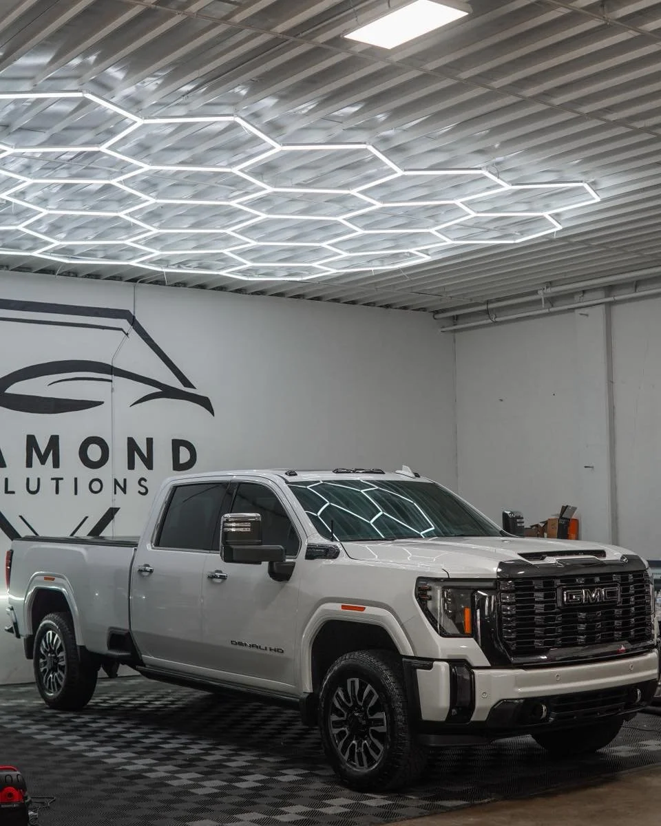 🚨 2024 GMC 2500 Denali Ultimate 🚨
This truck came in for the ultimate protection package 👊

We installed our Full Front Paint Protection Film (PPF) to keep that flawless front end safe from rock chips and road debris. Then we followed it up with o
